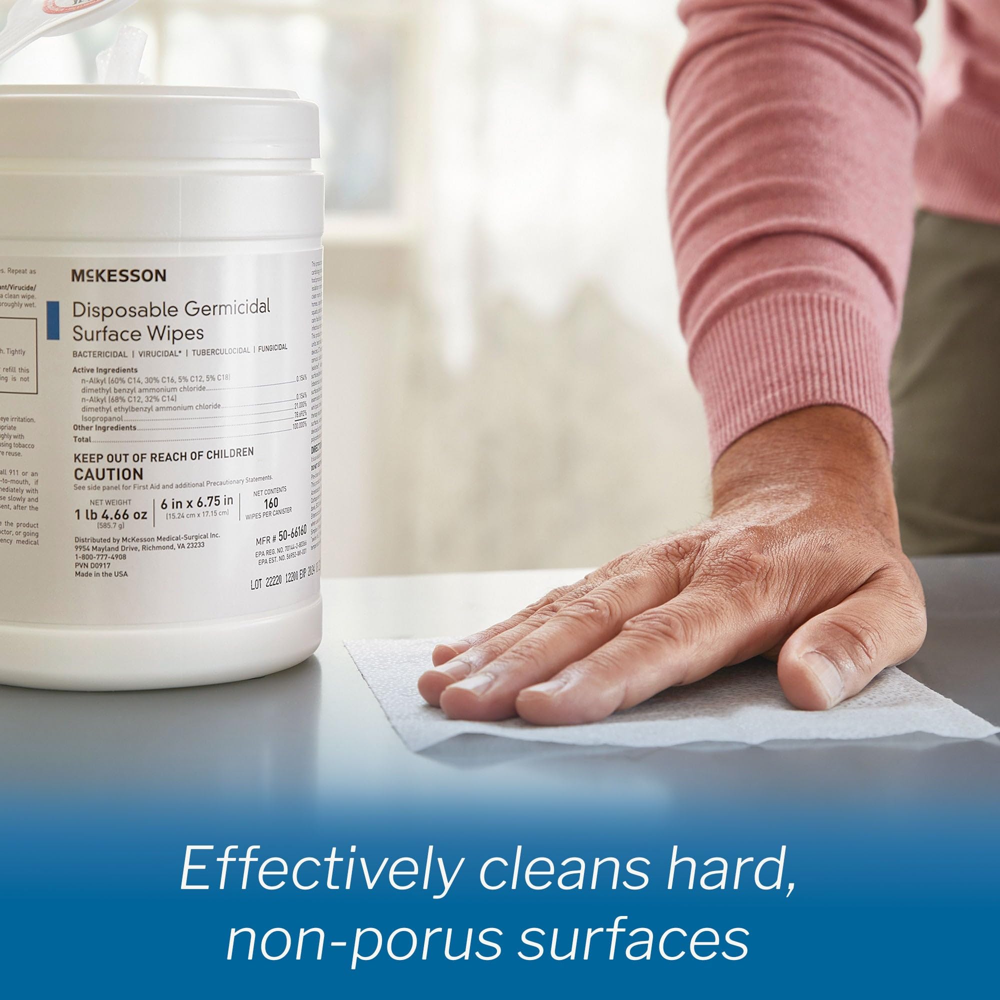 Germicidal Wipes (1920 Count)