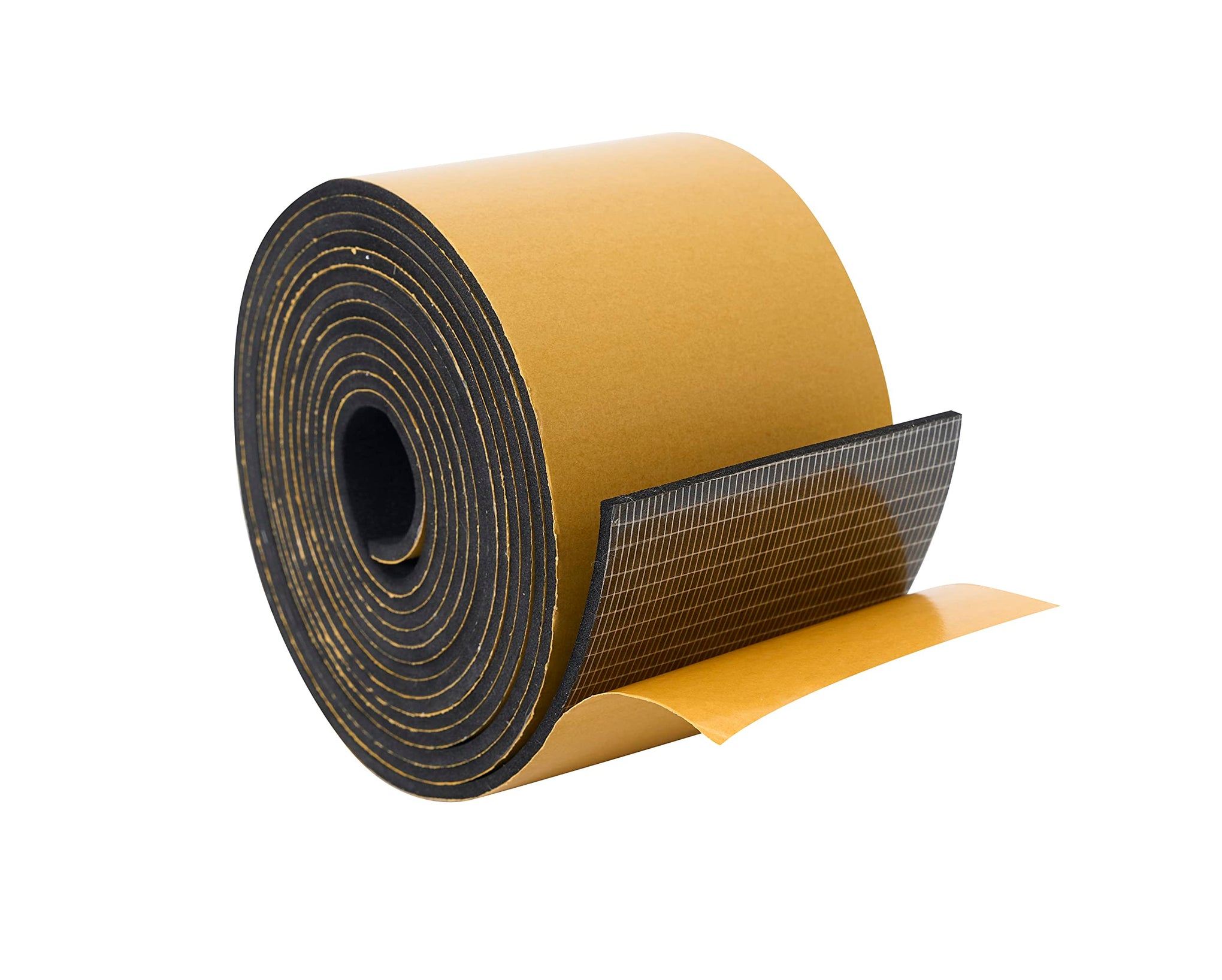 High Density Foam Weather Stripping Door Seal Strip Insulation Tape Roll for Insulating Door Frame (10 Foot)