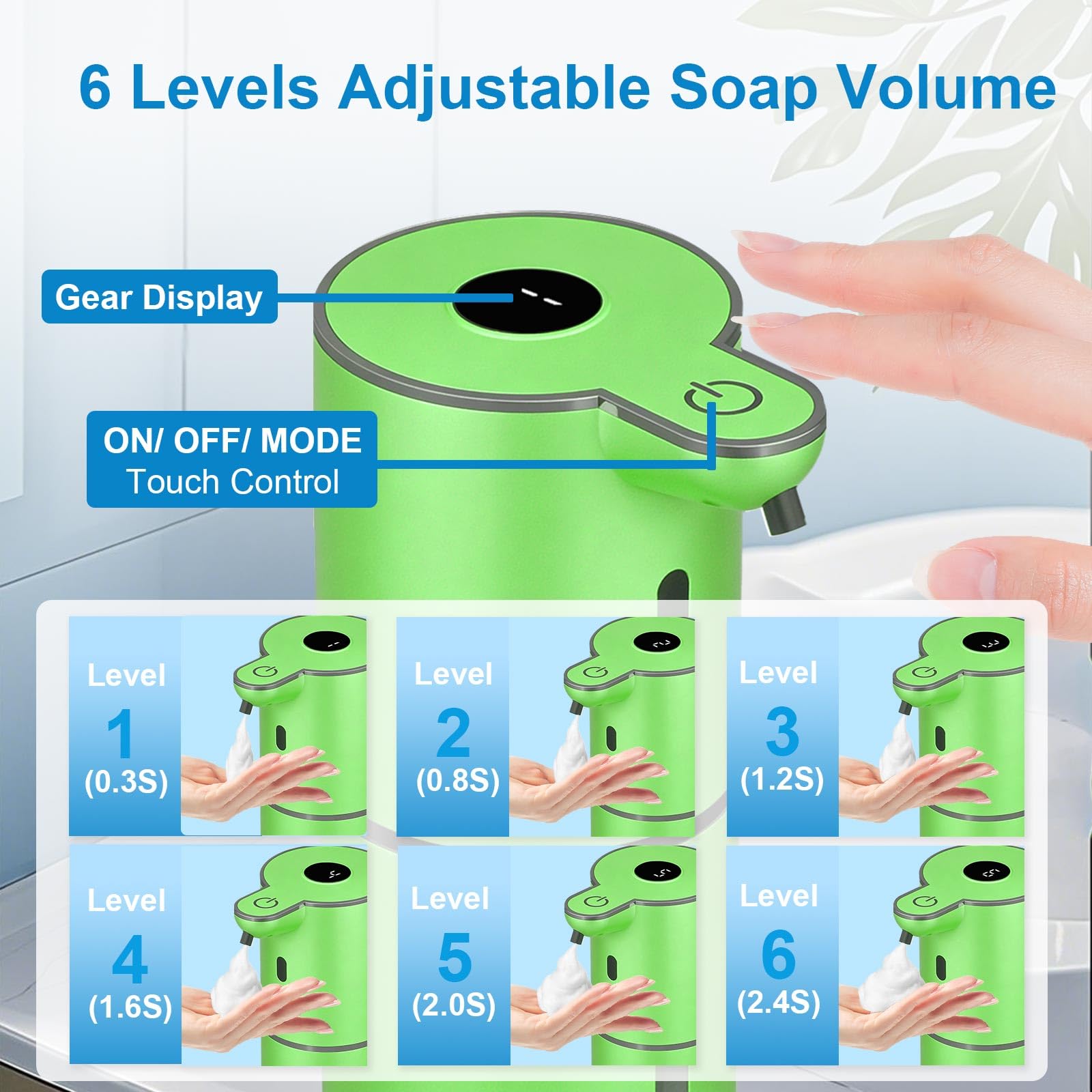 Automatic Foaming Soap Dispenser Touchless