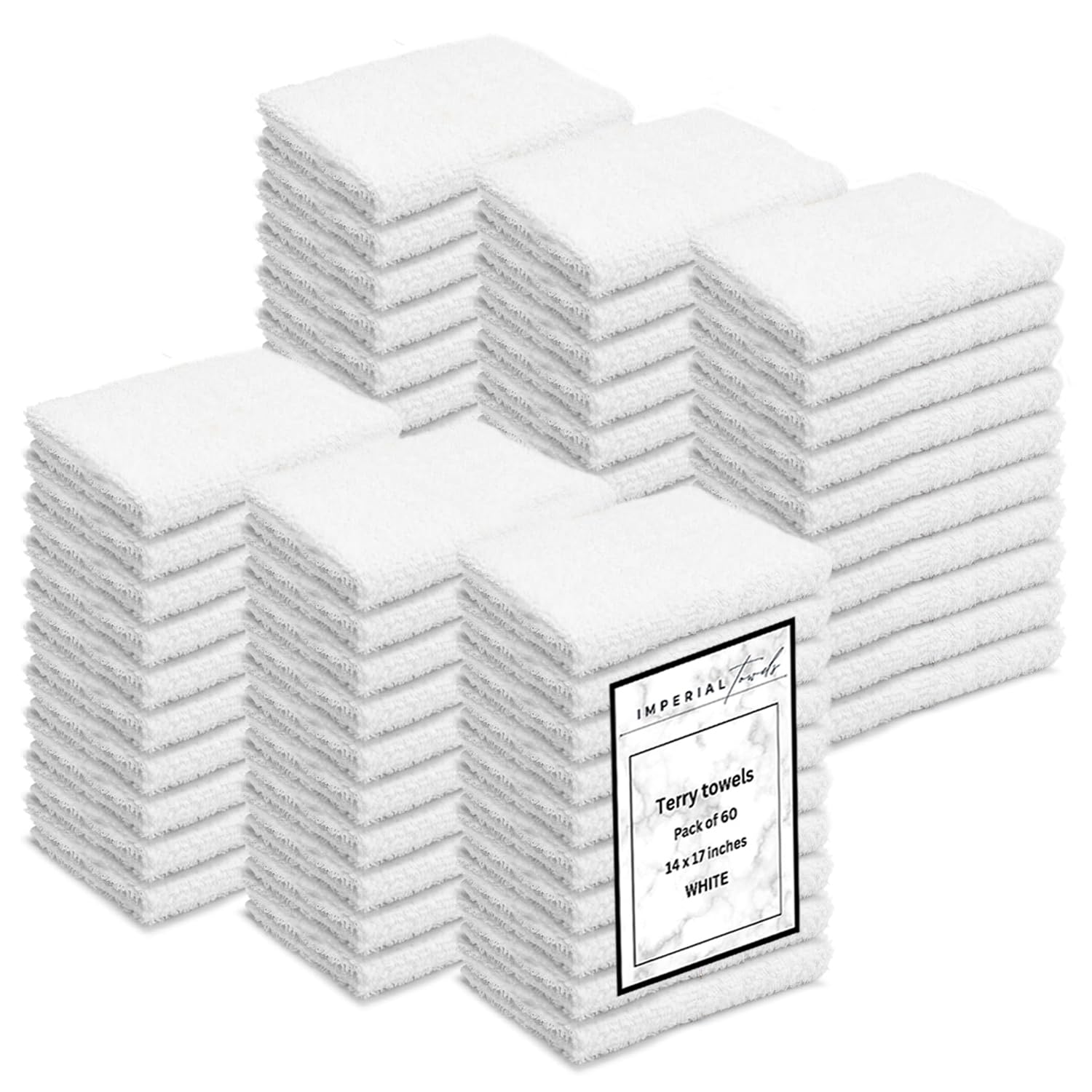Terry Bar Mop Towels (60 Count)