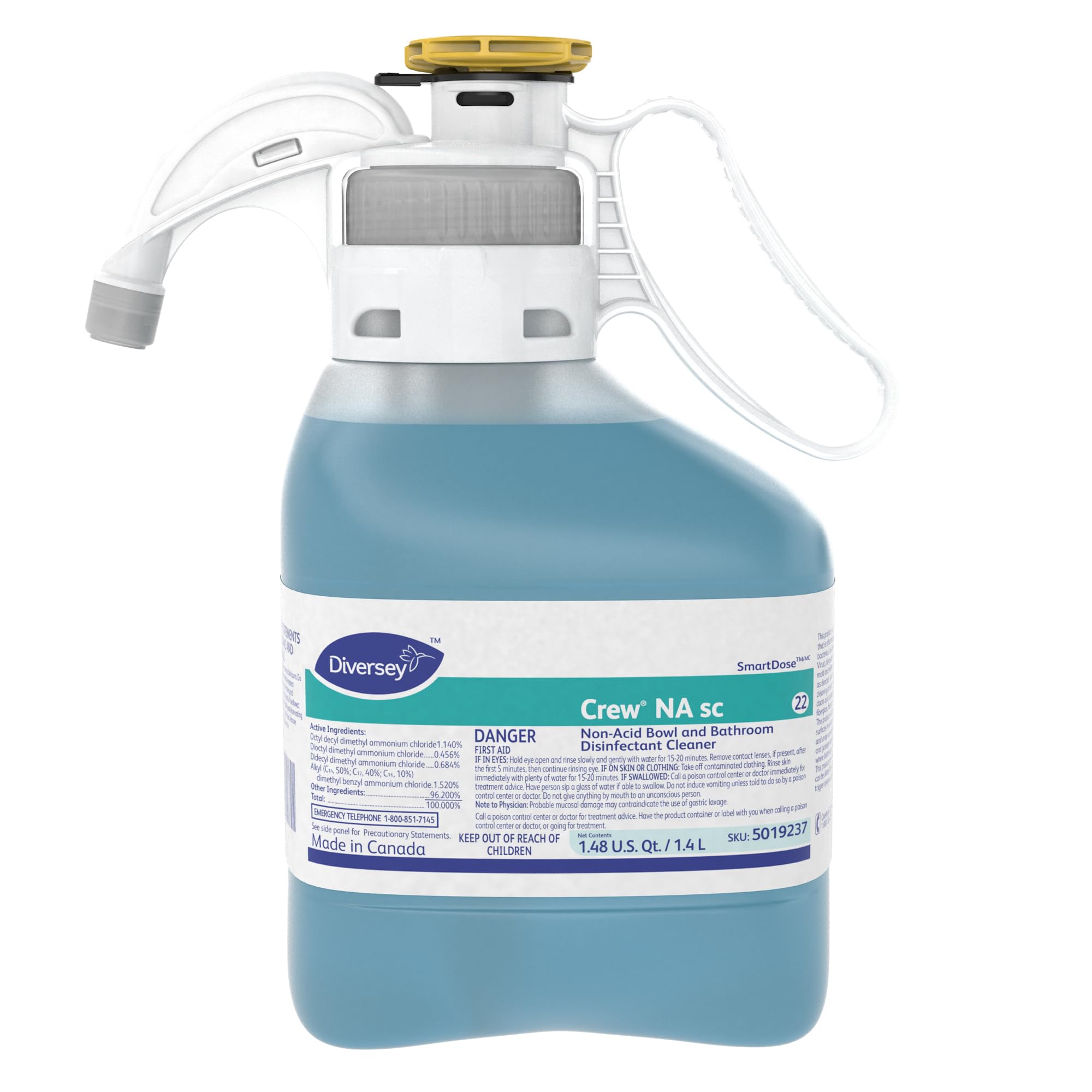 Diversey Non Acid Bowl And Bathroom Disinfectant Cleaner