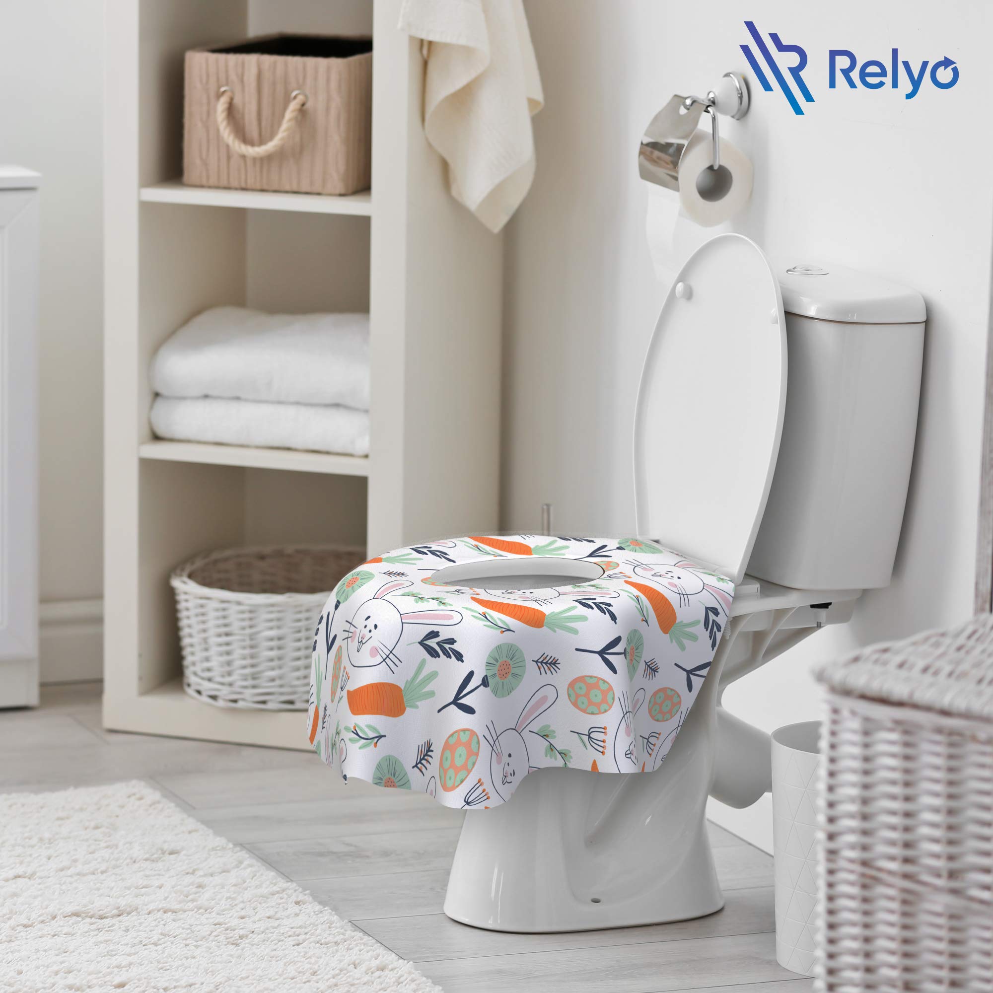 Disposable Toilet Seat Cover for Travel (20 Count)