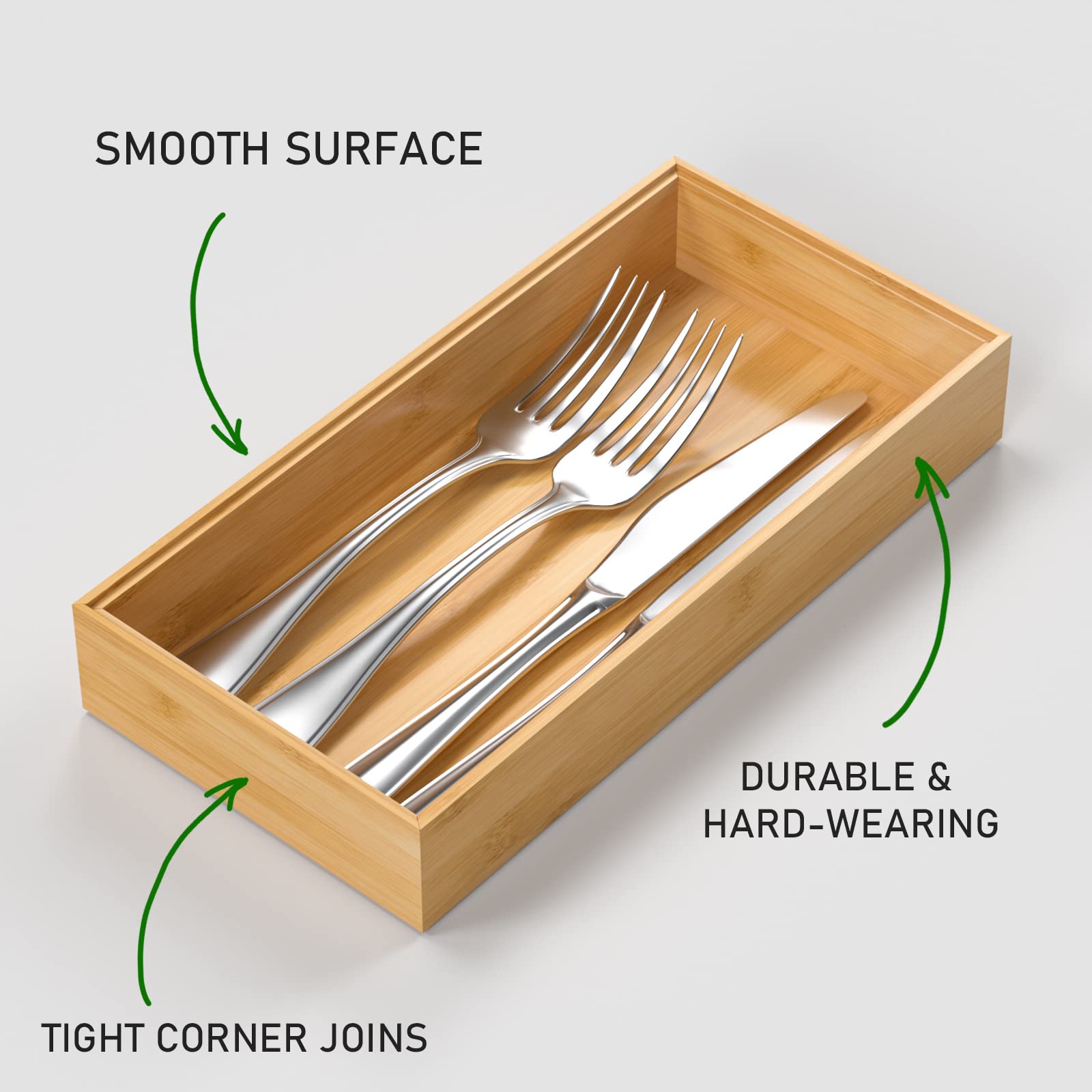 Silverware Tray for Drawer (2 Count)