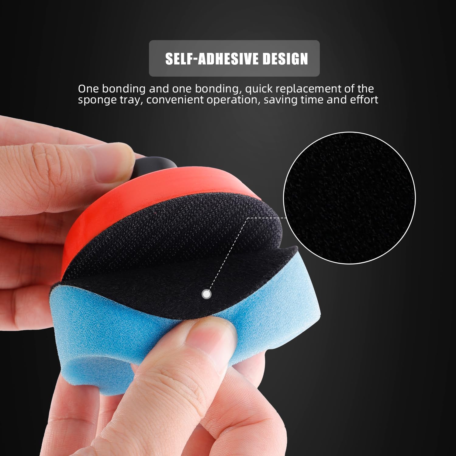 Car Foam Drill Polishing Pad Kit (44 Count)