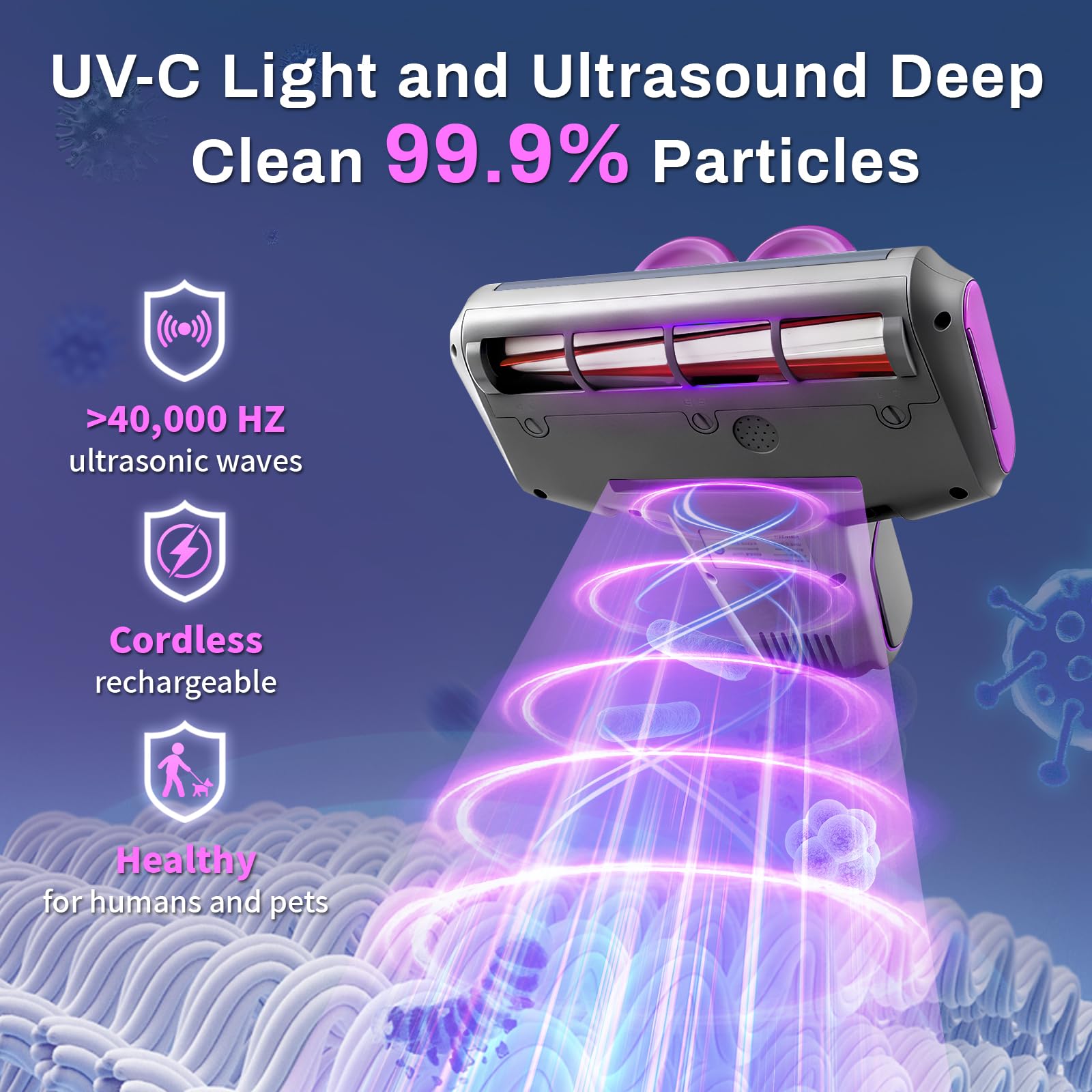 Cordless Mattress Vacuum Cleaner