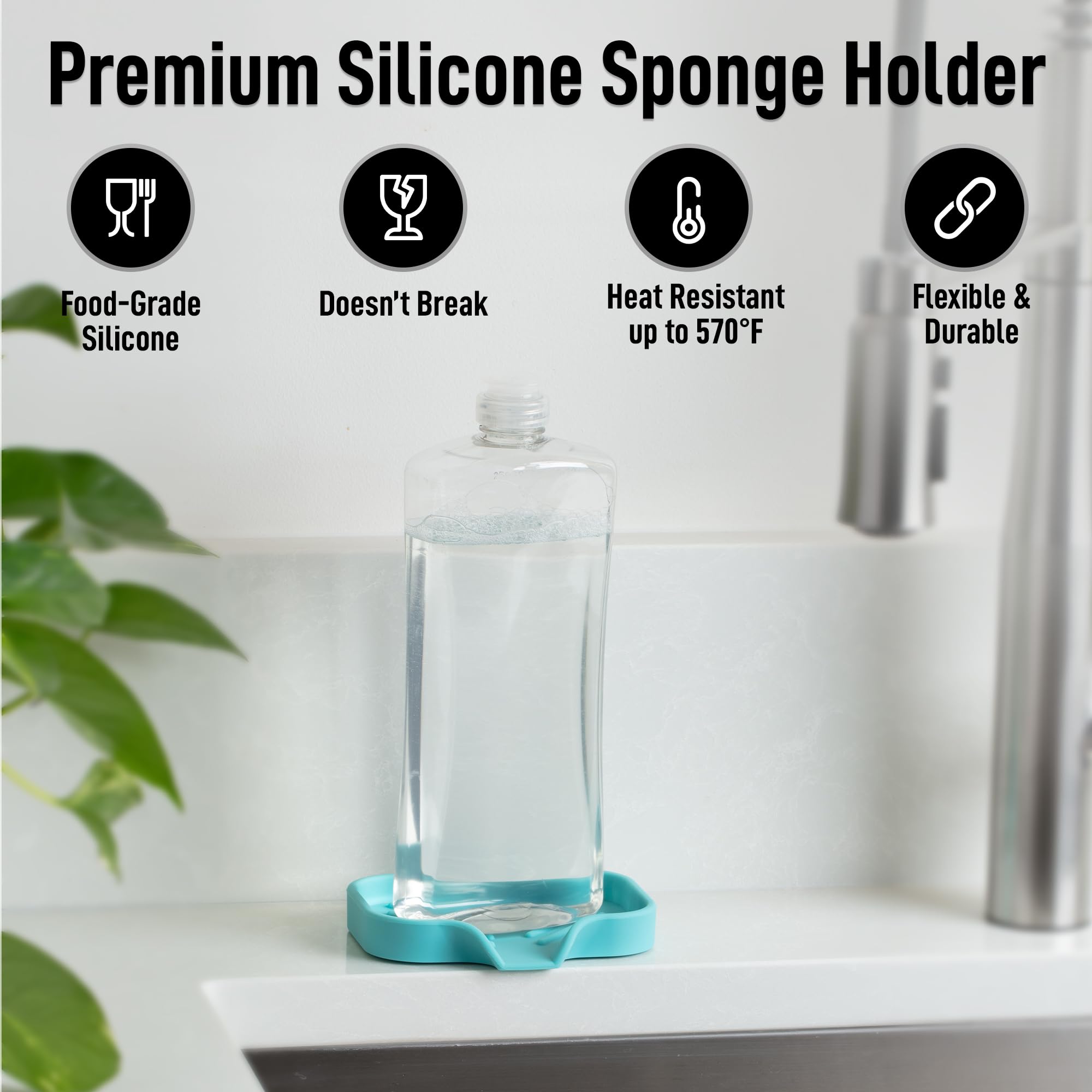 Small Silicone Sponge Holder