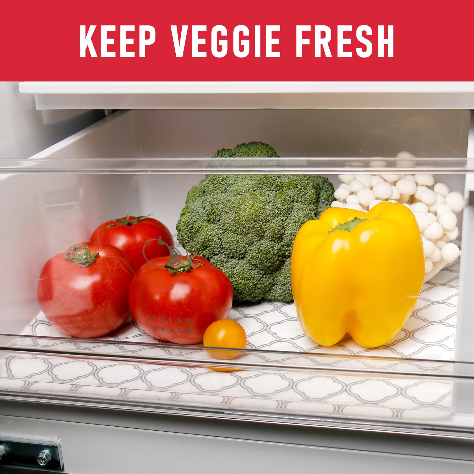 Non Slip Refrigerator Liners (43 Sq Ft)