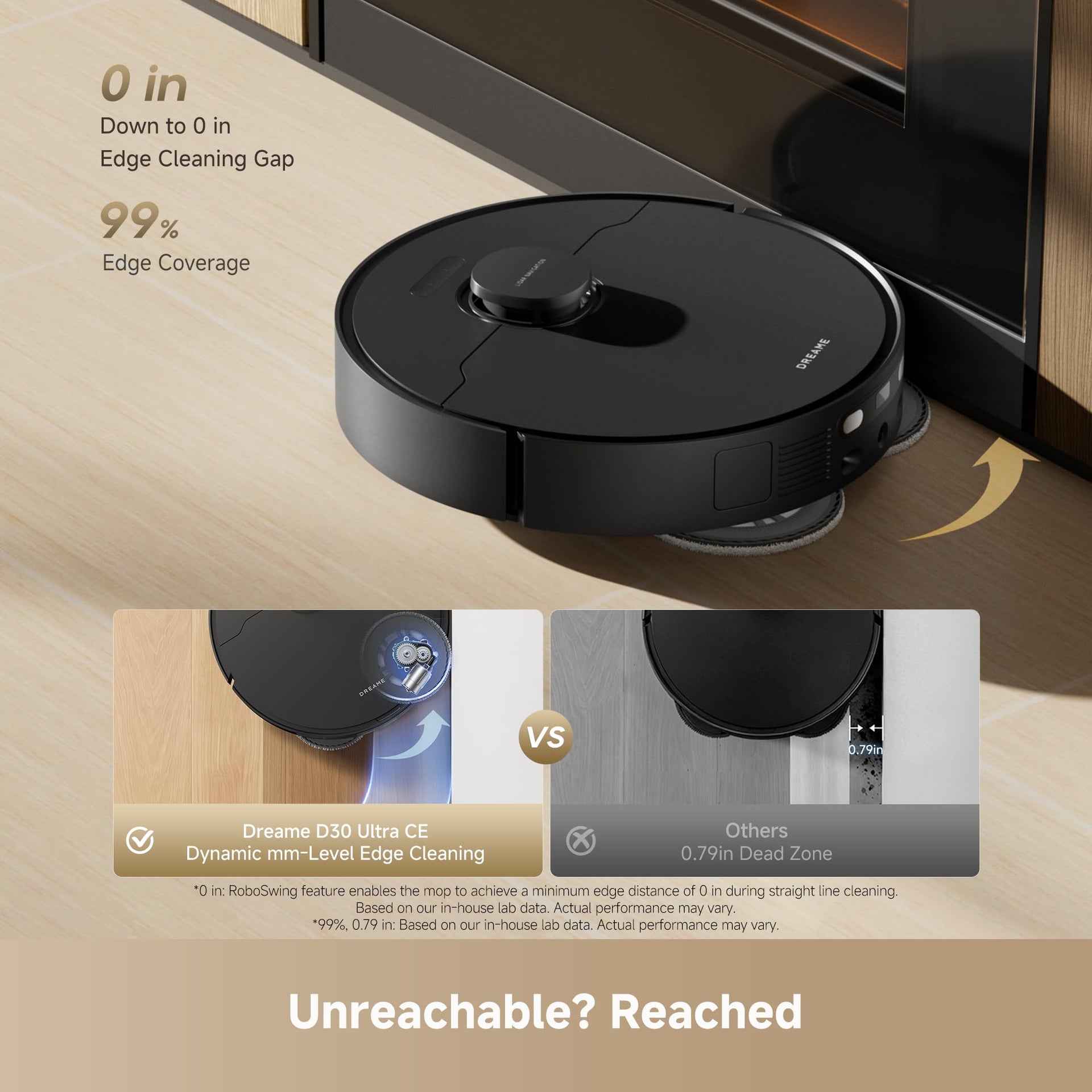 D30 Ultra CE Robot Vacuum and Mop