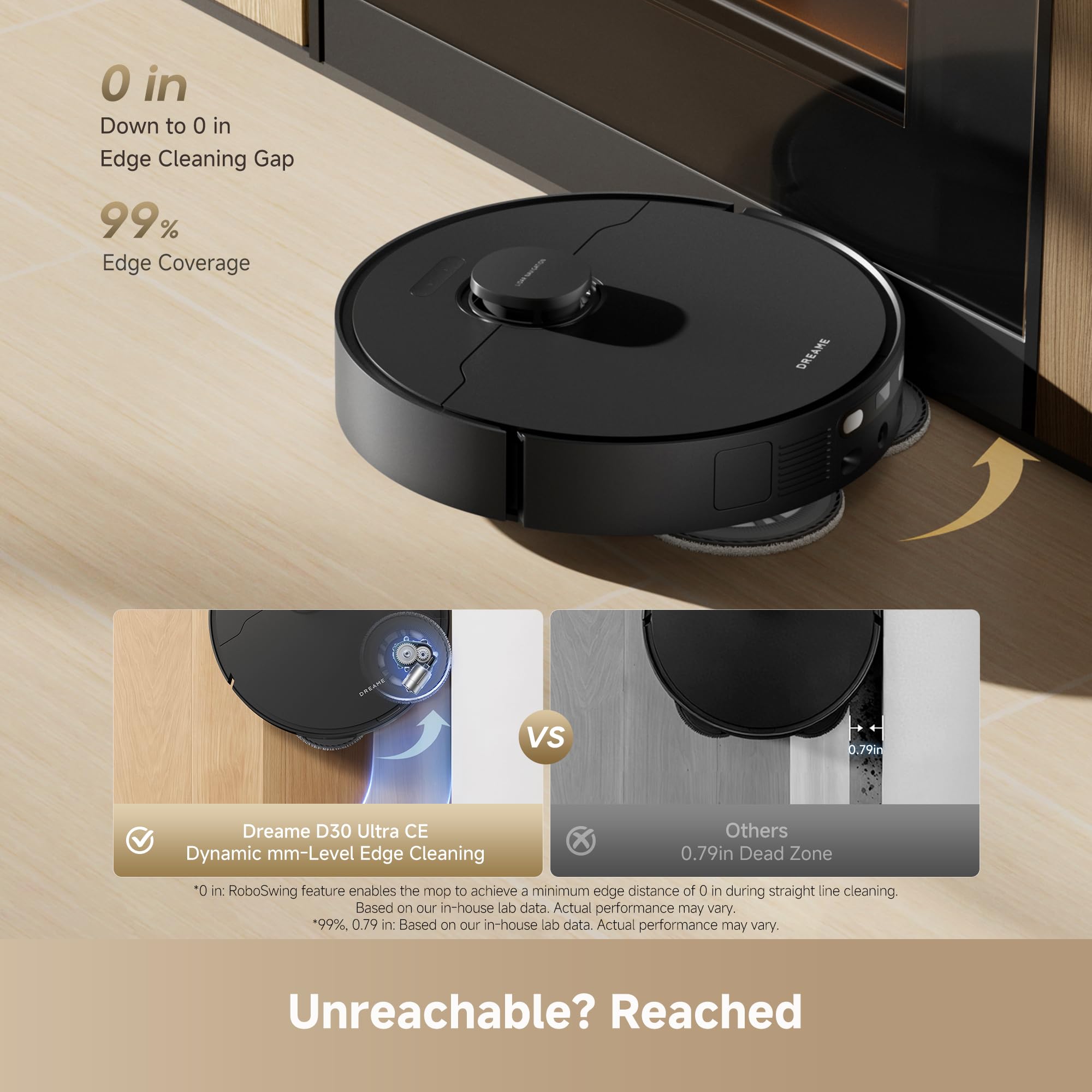 D30 Ultra CE Robot Vacuum and Mop