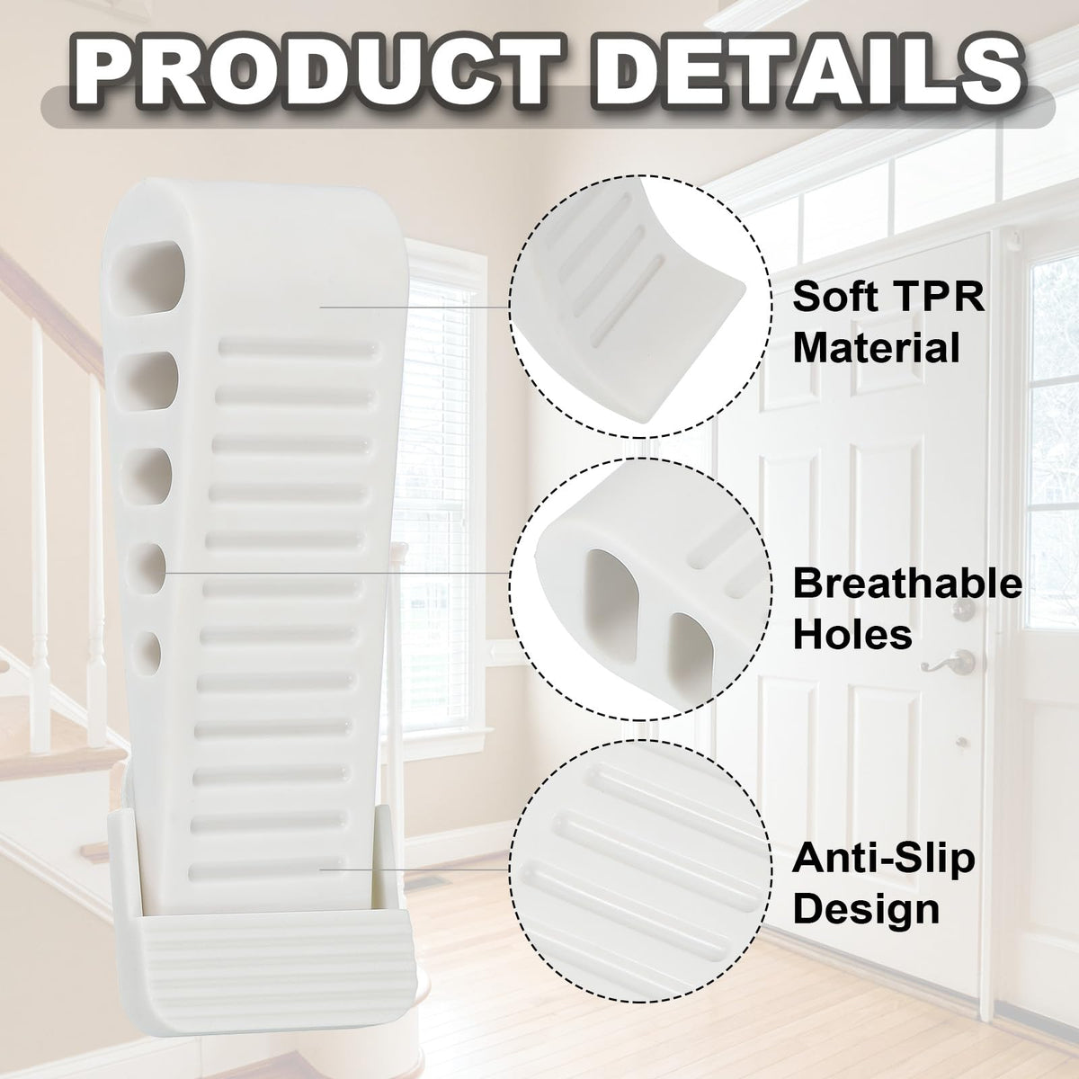 Rubber Door Stoppers for Bottom of Door