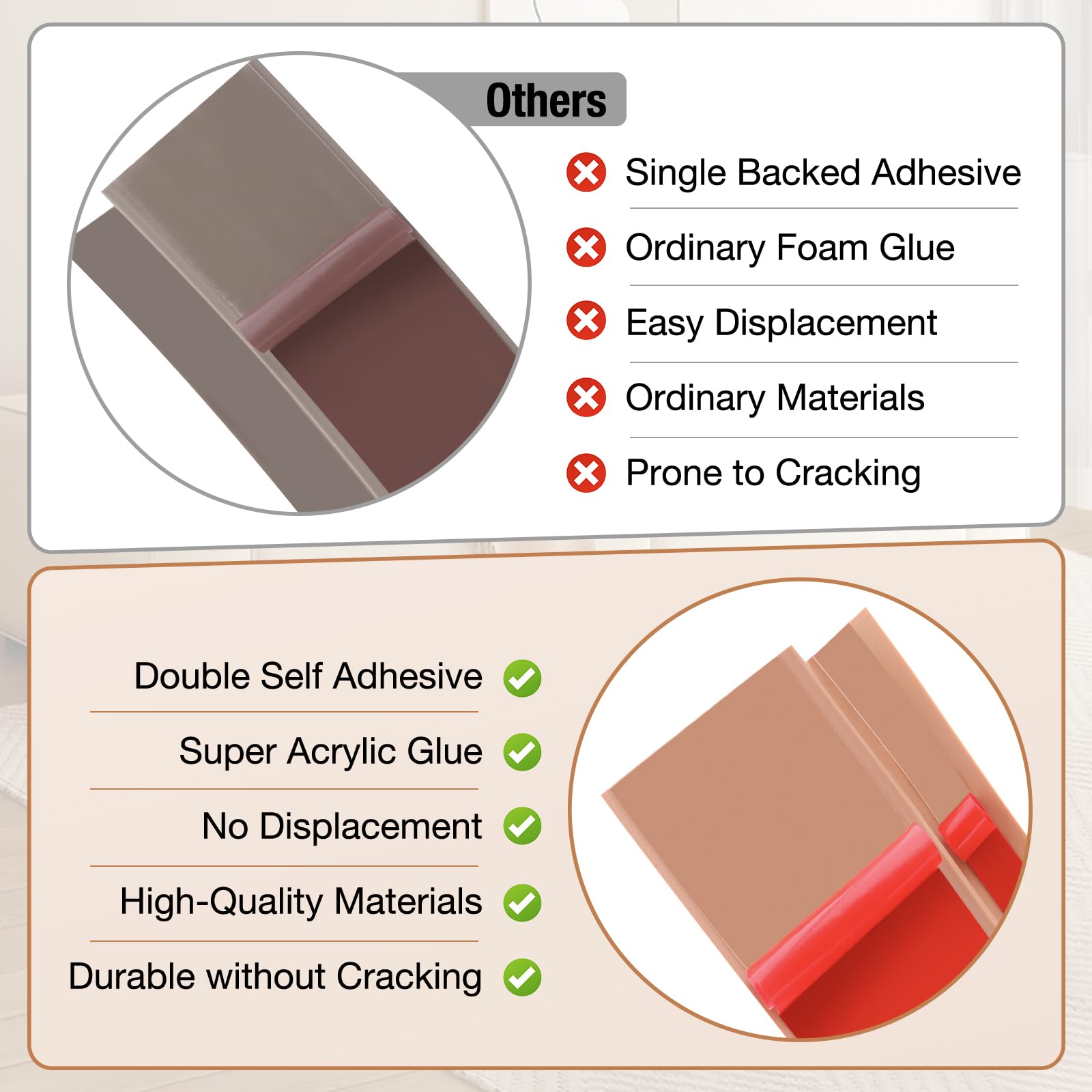 Floor Transition Strip Self Adhesive Vinyl Door Threshold Strip