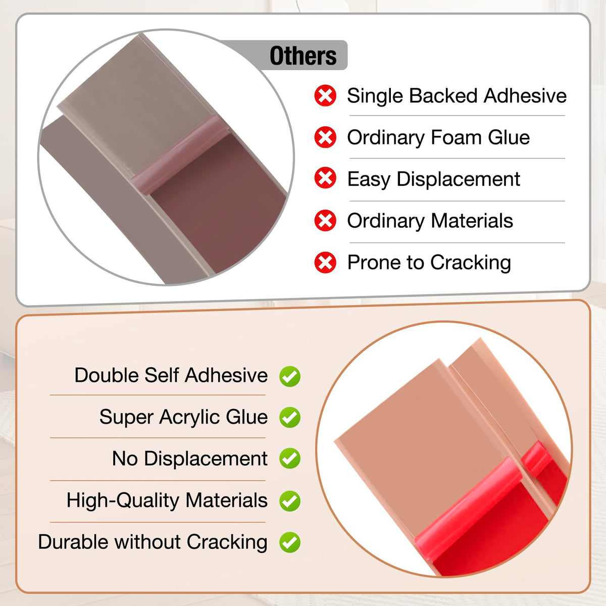 Floor Transition Strip Self Adhesive Vinyl Door Threshold Strip