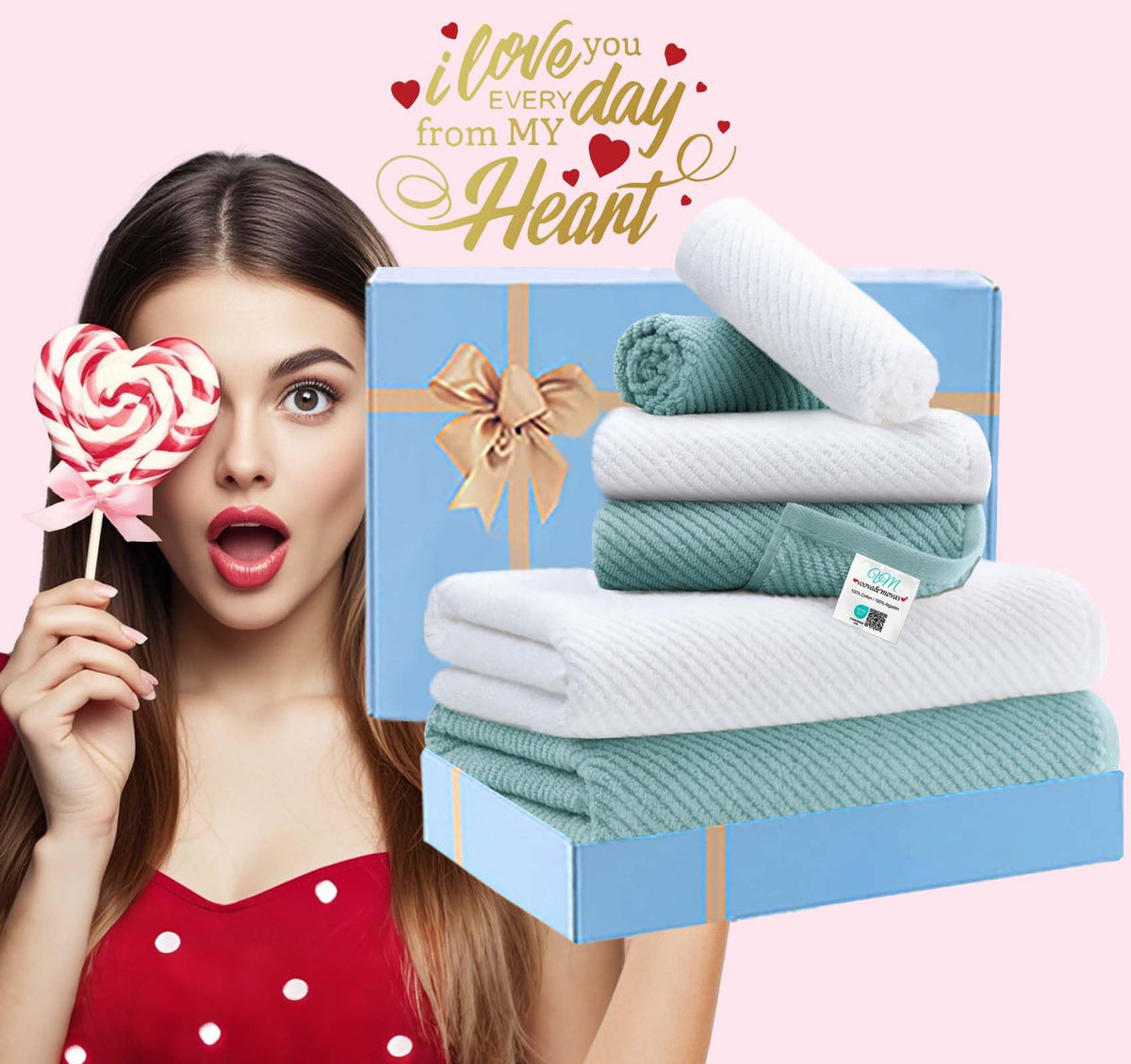 6PC Towel Set (6 Count)