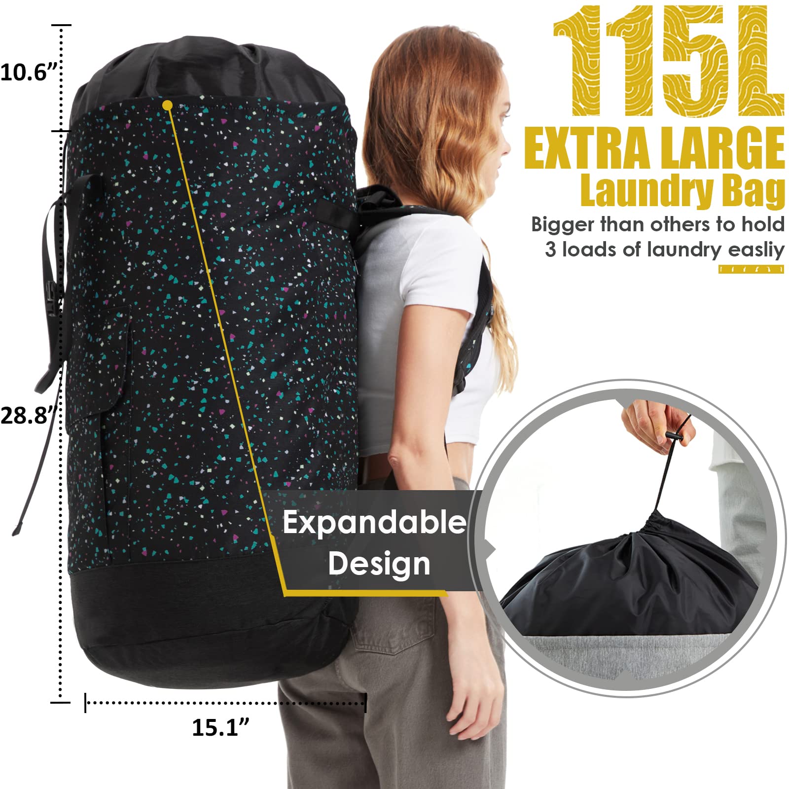 College Laundry Bag