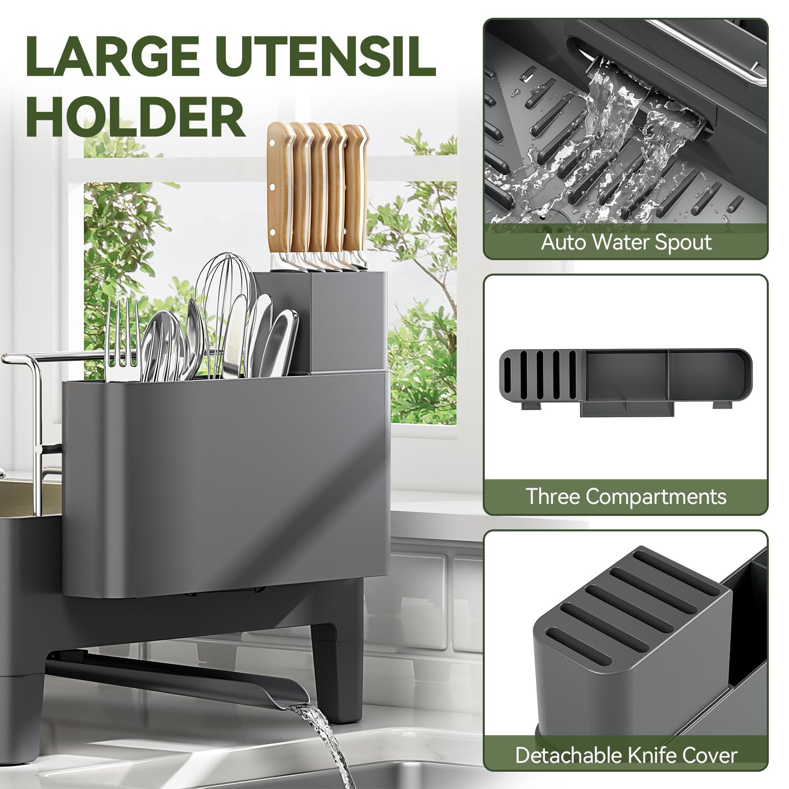 Expandable Dish Drying Rack
