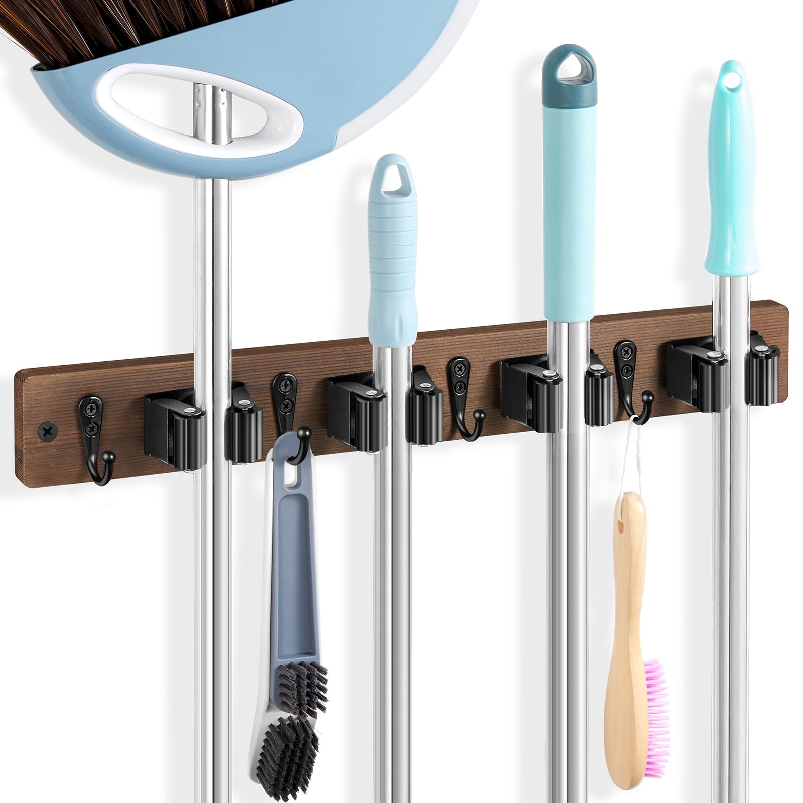 Broom Holder Wall Mount