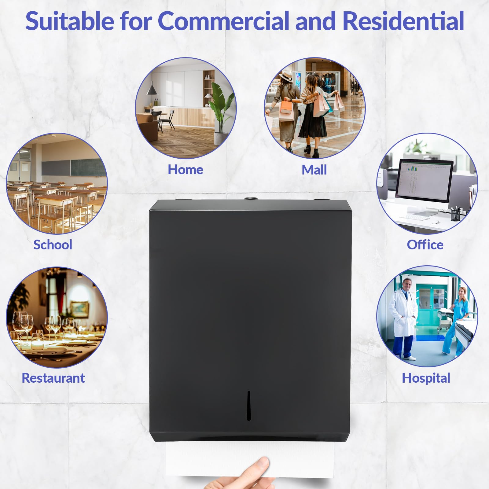 Paper Towel Dispenser Wall Mount