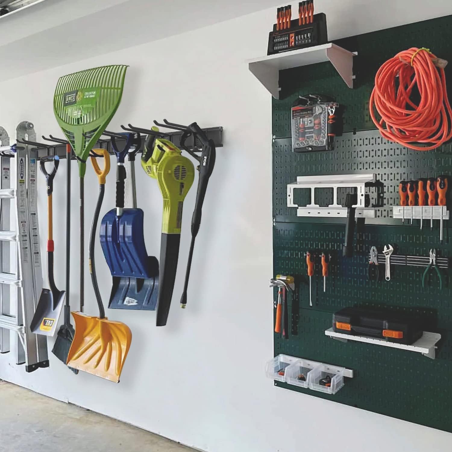 Wall Mount Tool Storage Rack