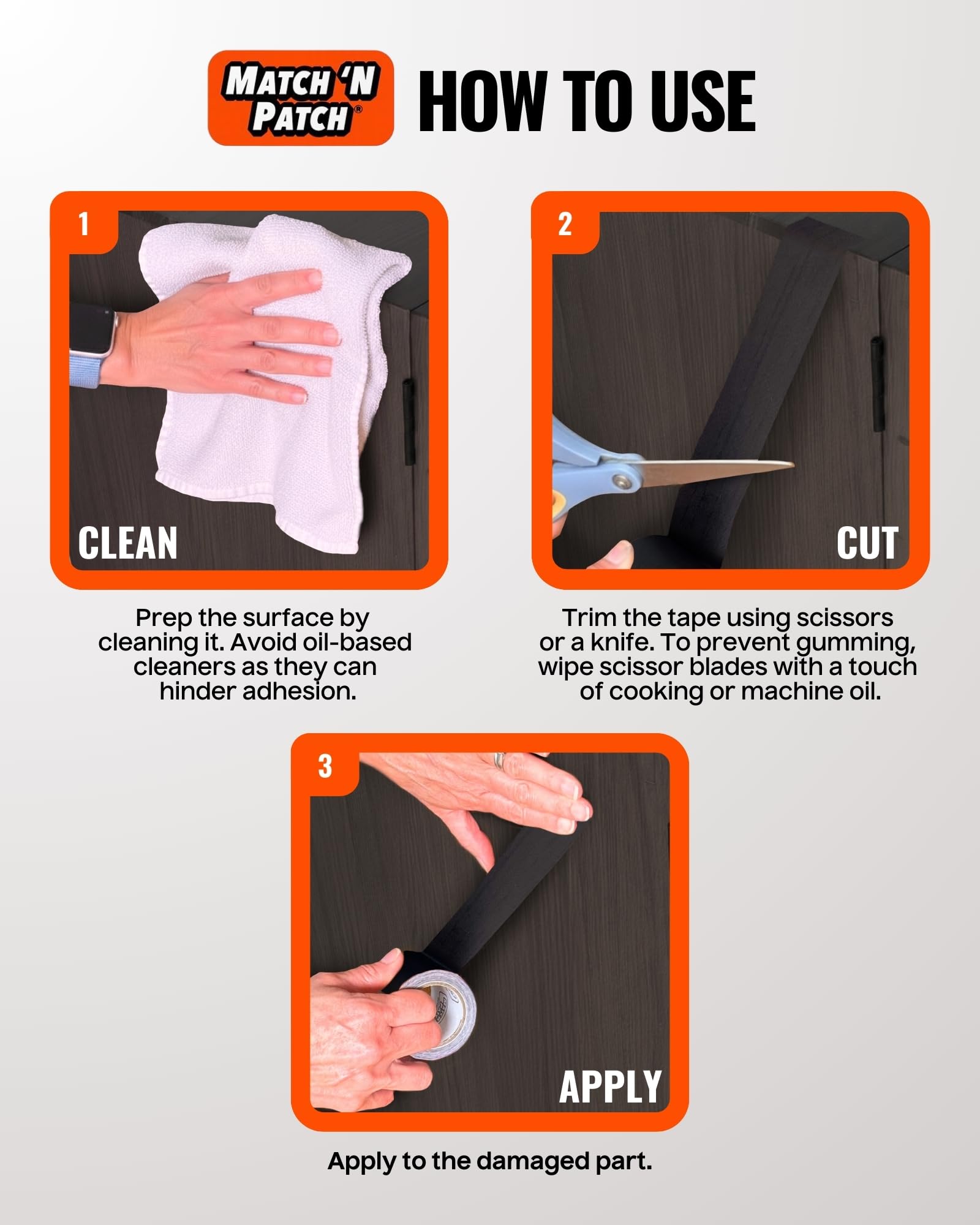 Wood Grain Repair Tape