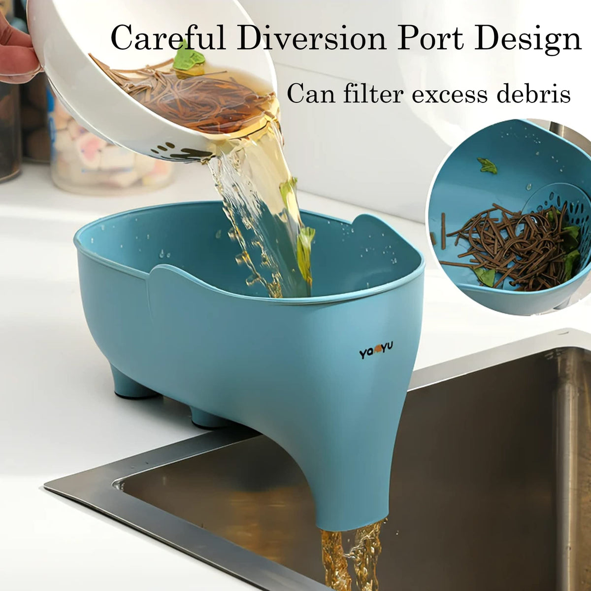 3PCS Vegetables Washing Basket