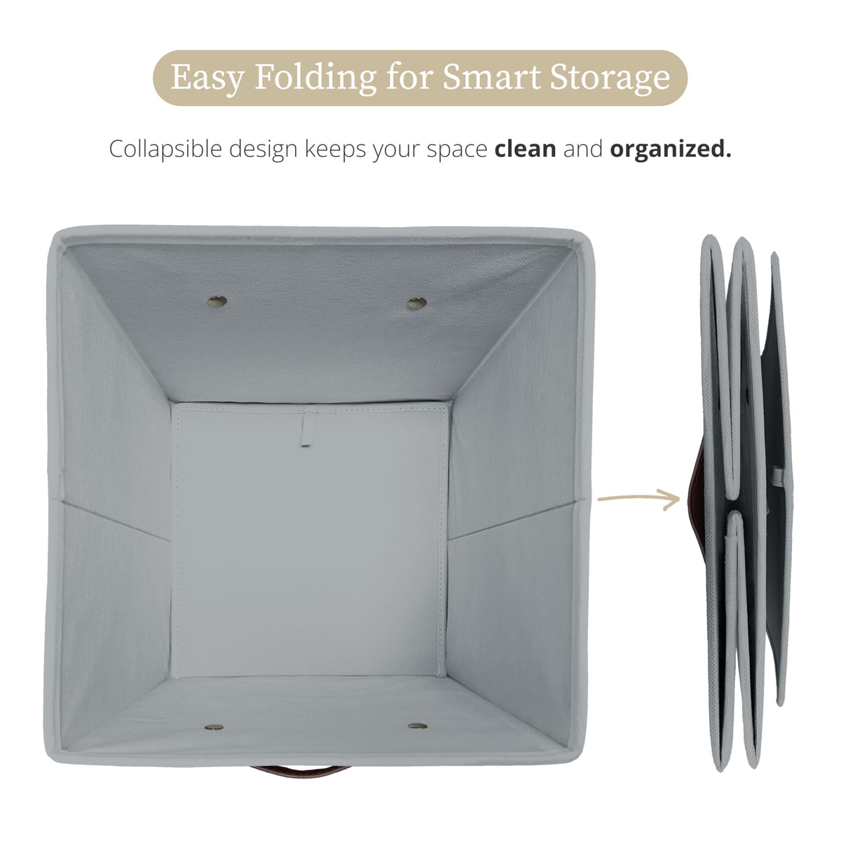Storage Bins Cube Storage Bin with Labels (6 Count)