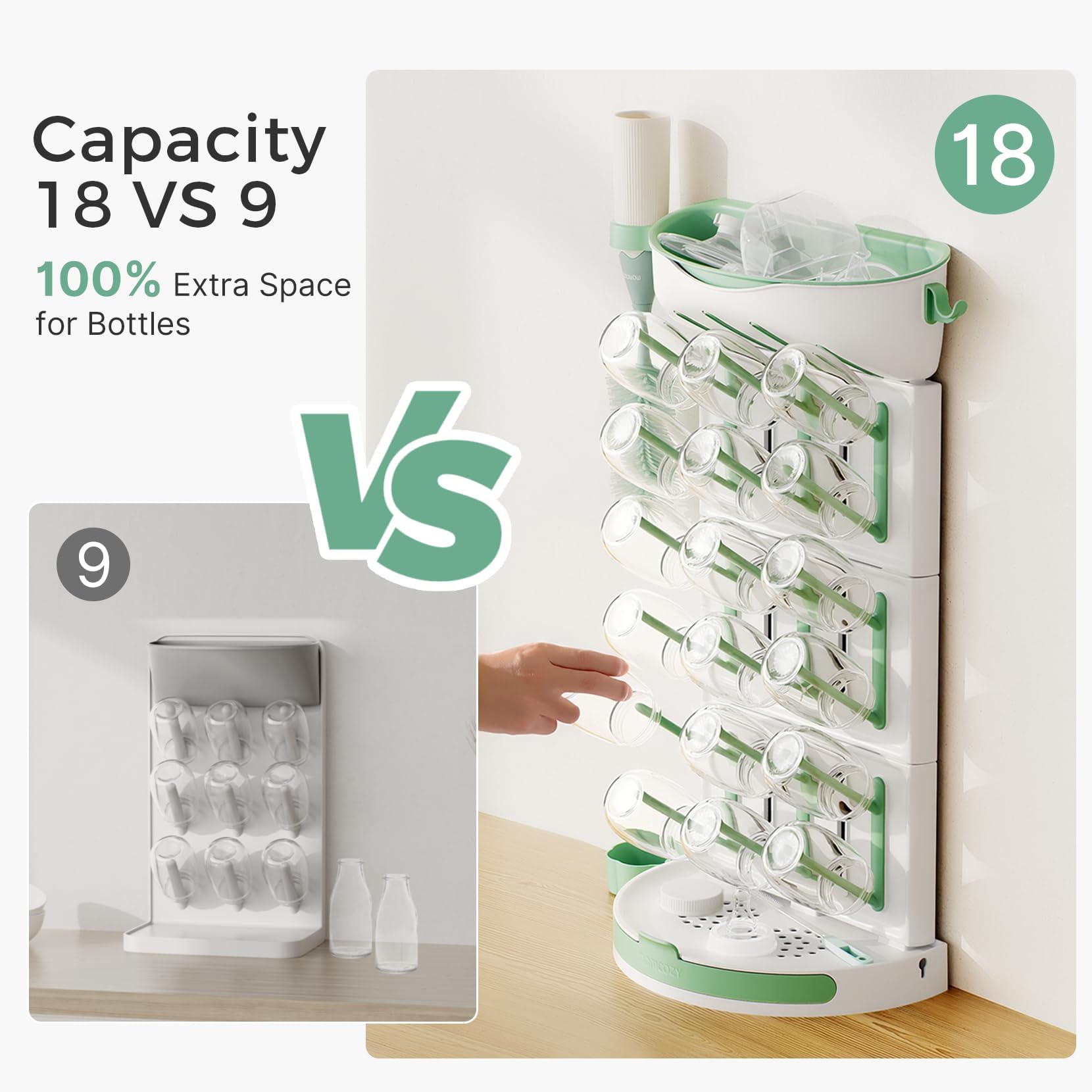 Baby Bottle Drying Rack