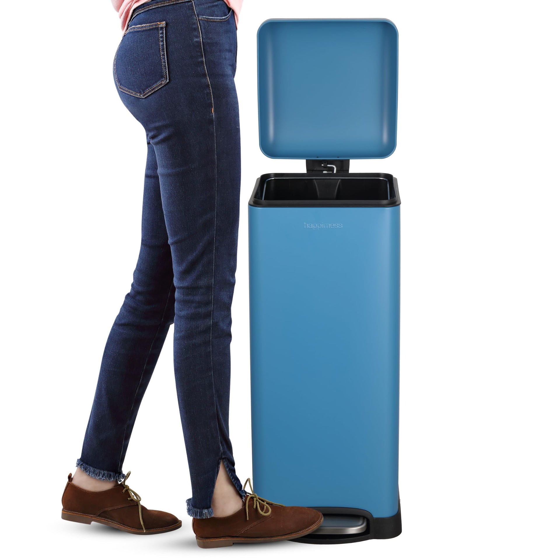 Betty 8 Gal Step Trash Can Soft