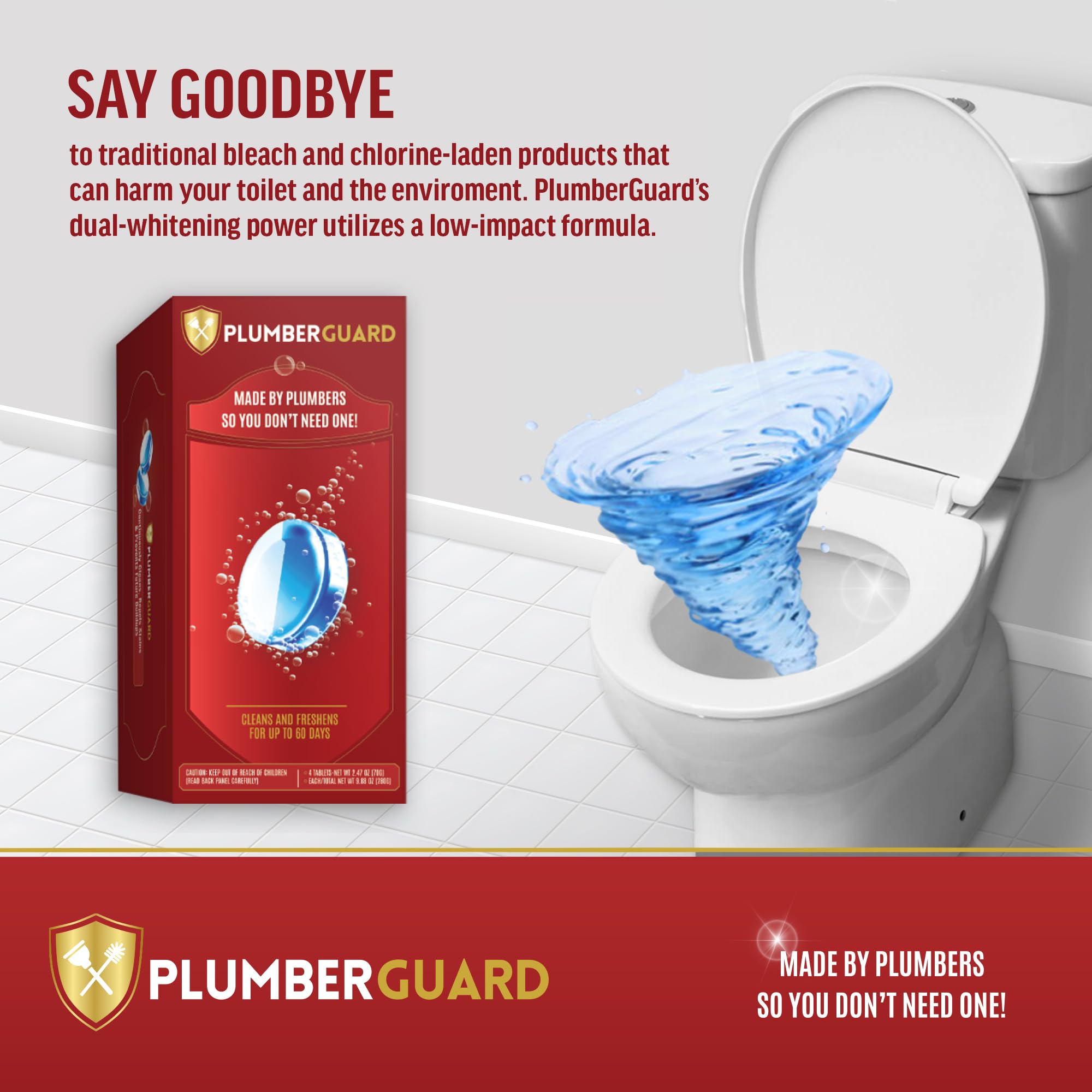 Toilet Tablets 4 Pack (4 Count)