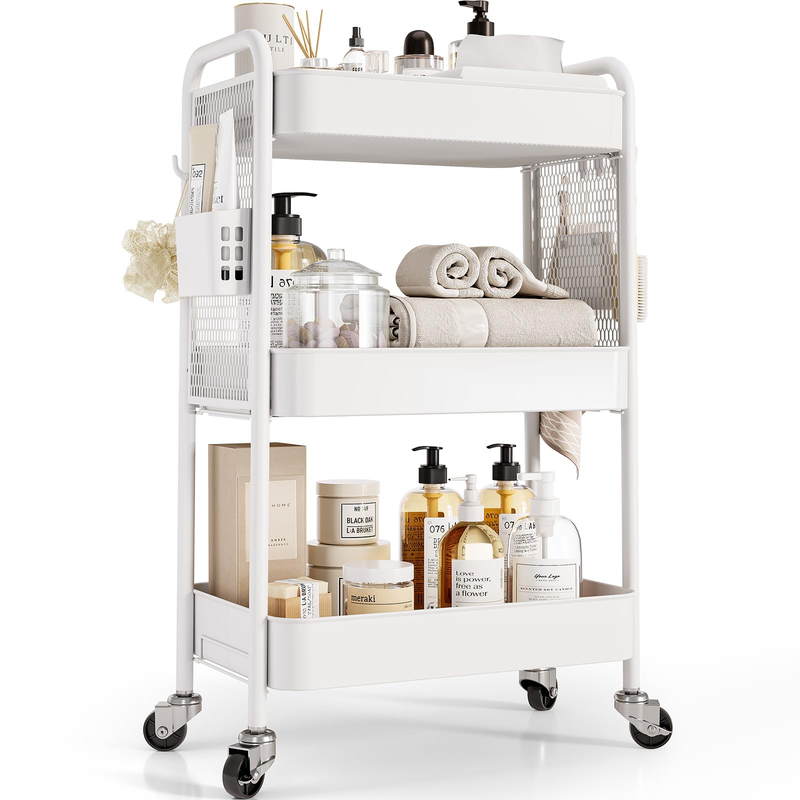 3 Tier Rolling Cart