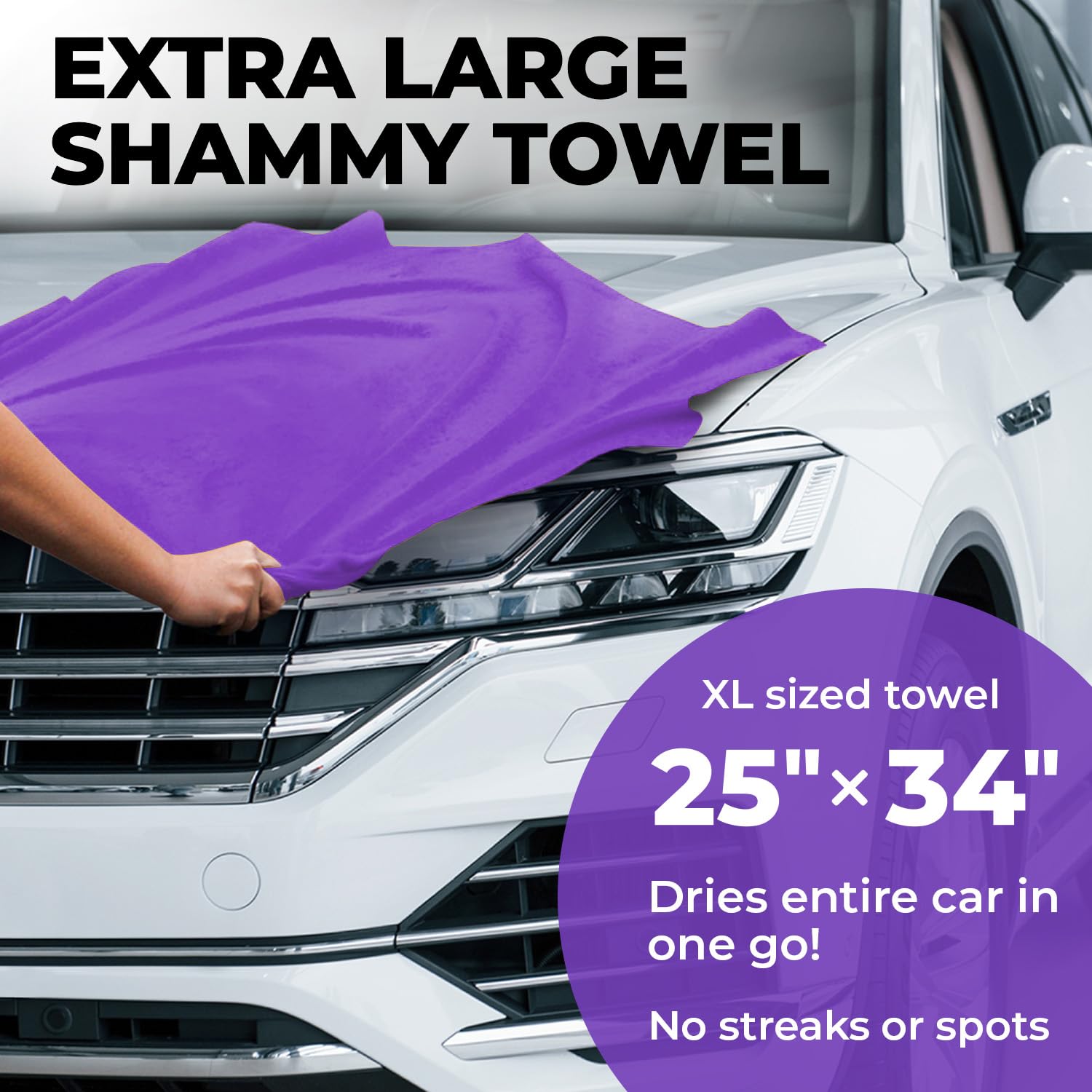 XL Shammy Towel for Car