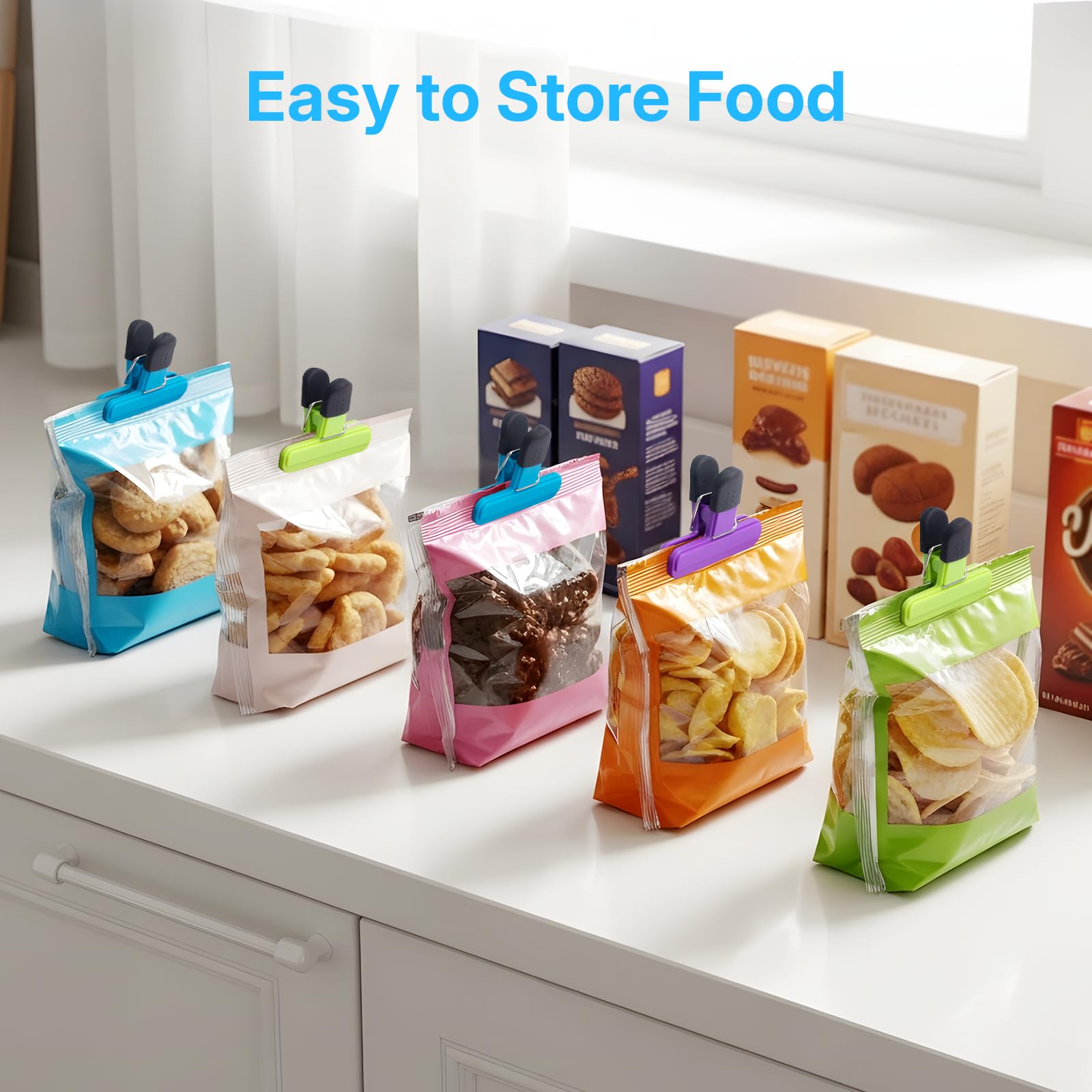 6 Pcs Chip Clips (6 Count)