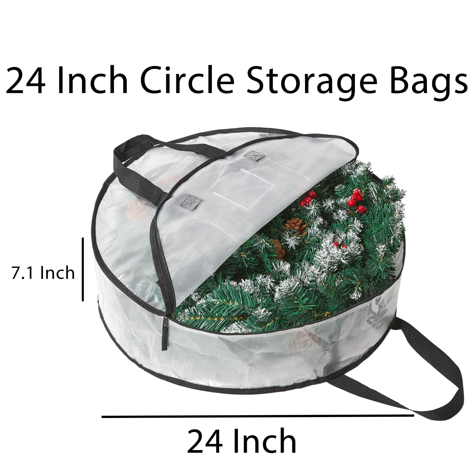 2 Pack Wreath Storage Bag (4 Count)
