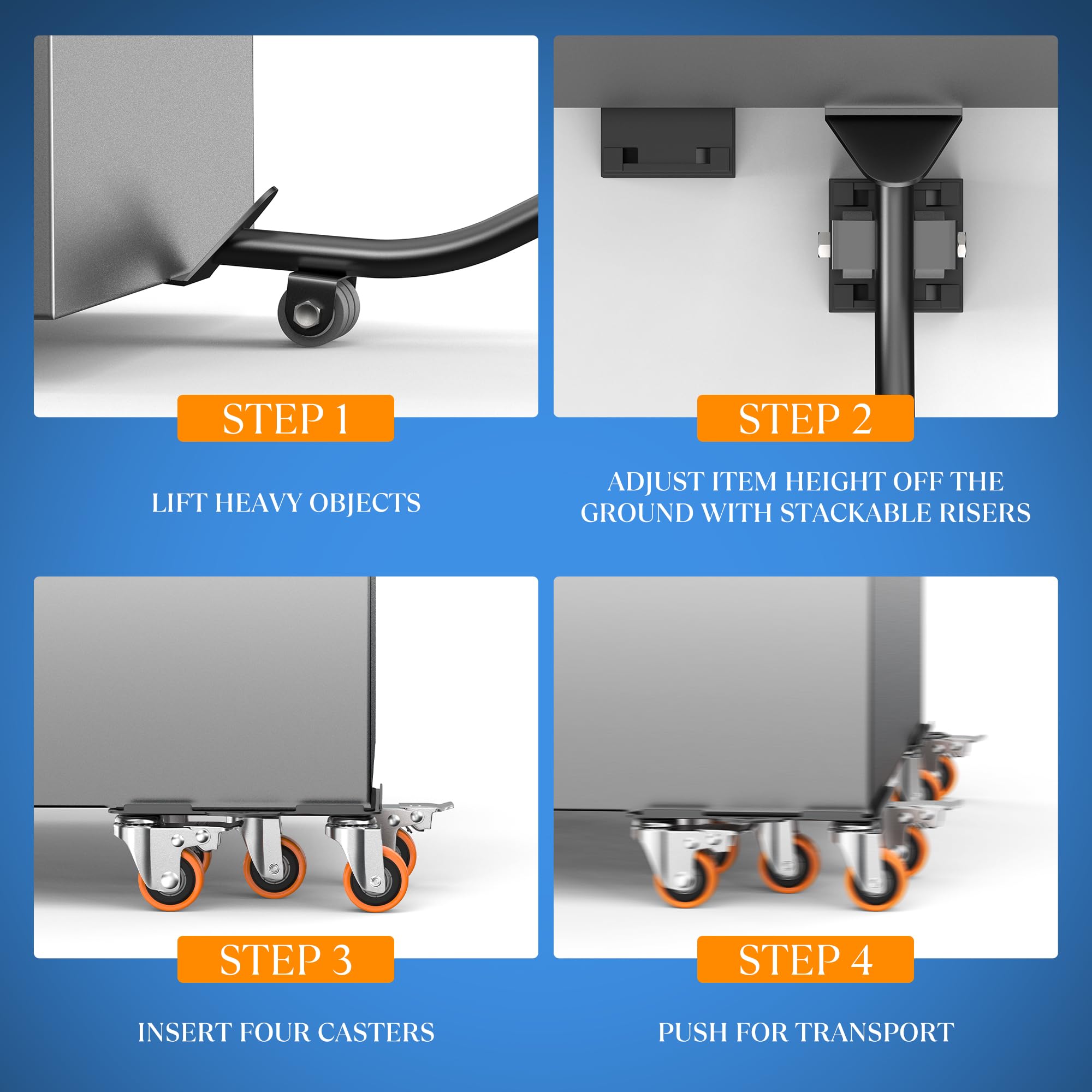 2000 lb Capacity (4 Count)