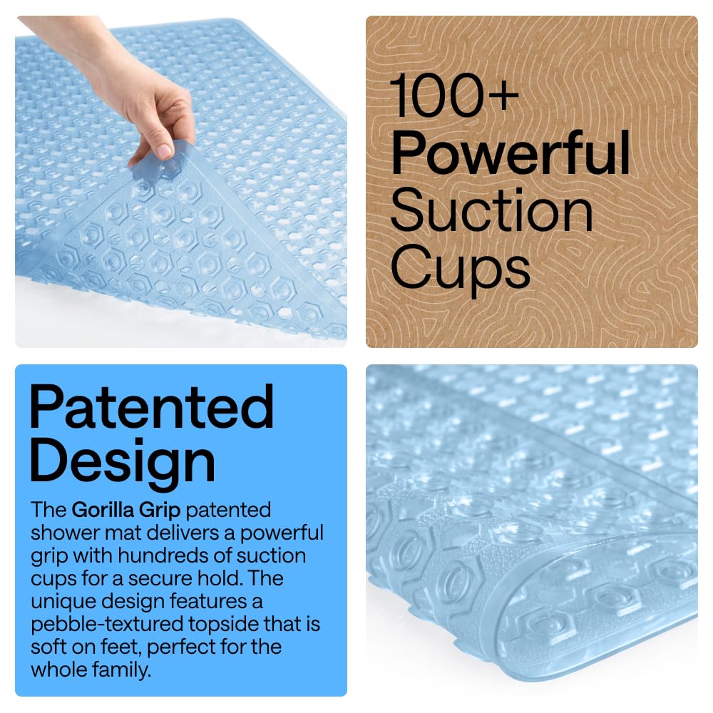 Patented Square Shower Stall Mat