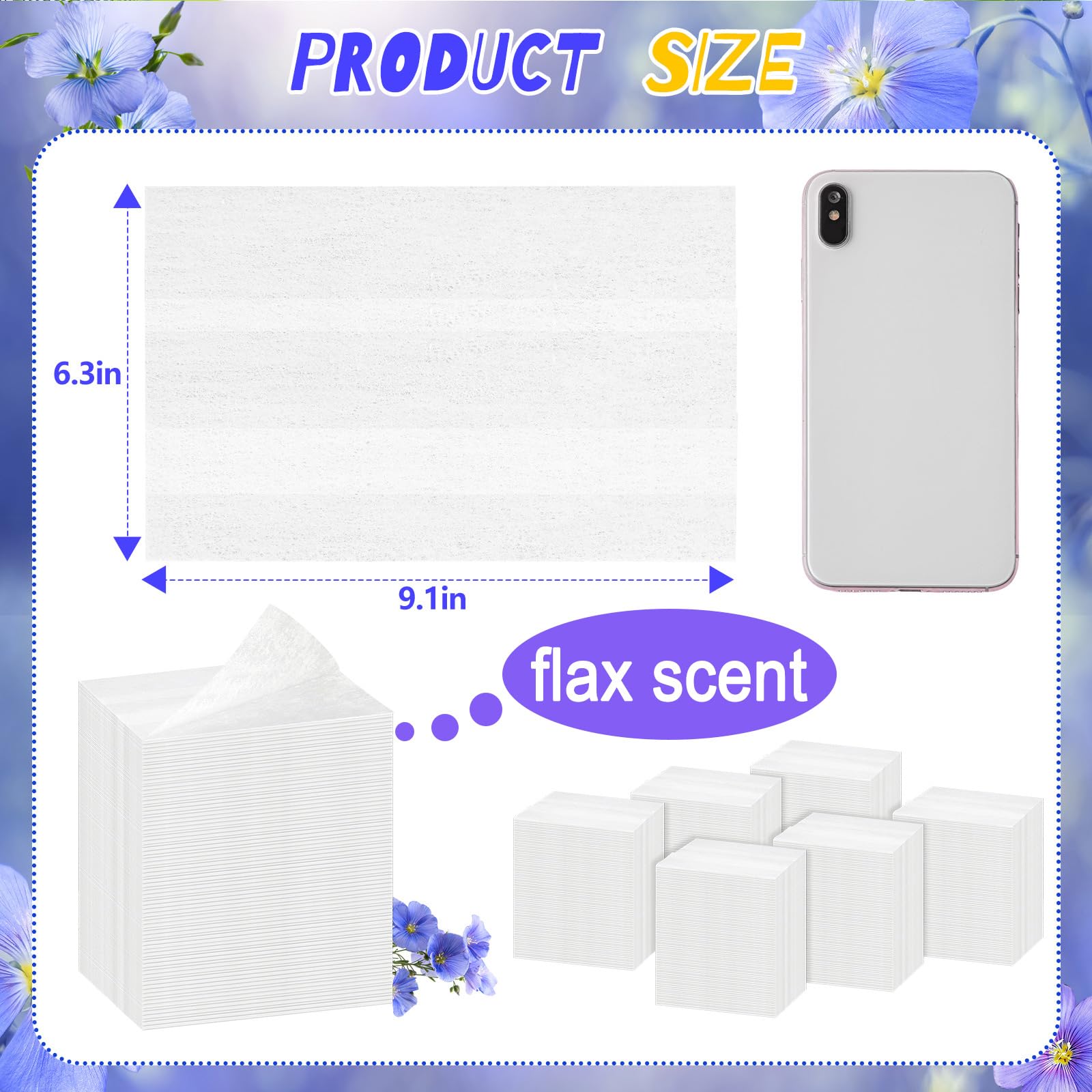 600 Count Dryer Sheets Bulk Fabric Softener Fresh Linen Scent