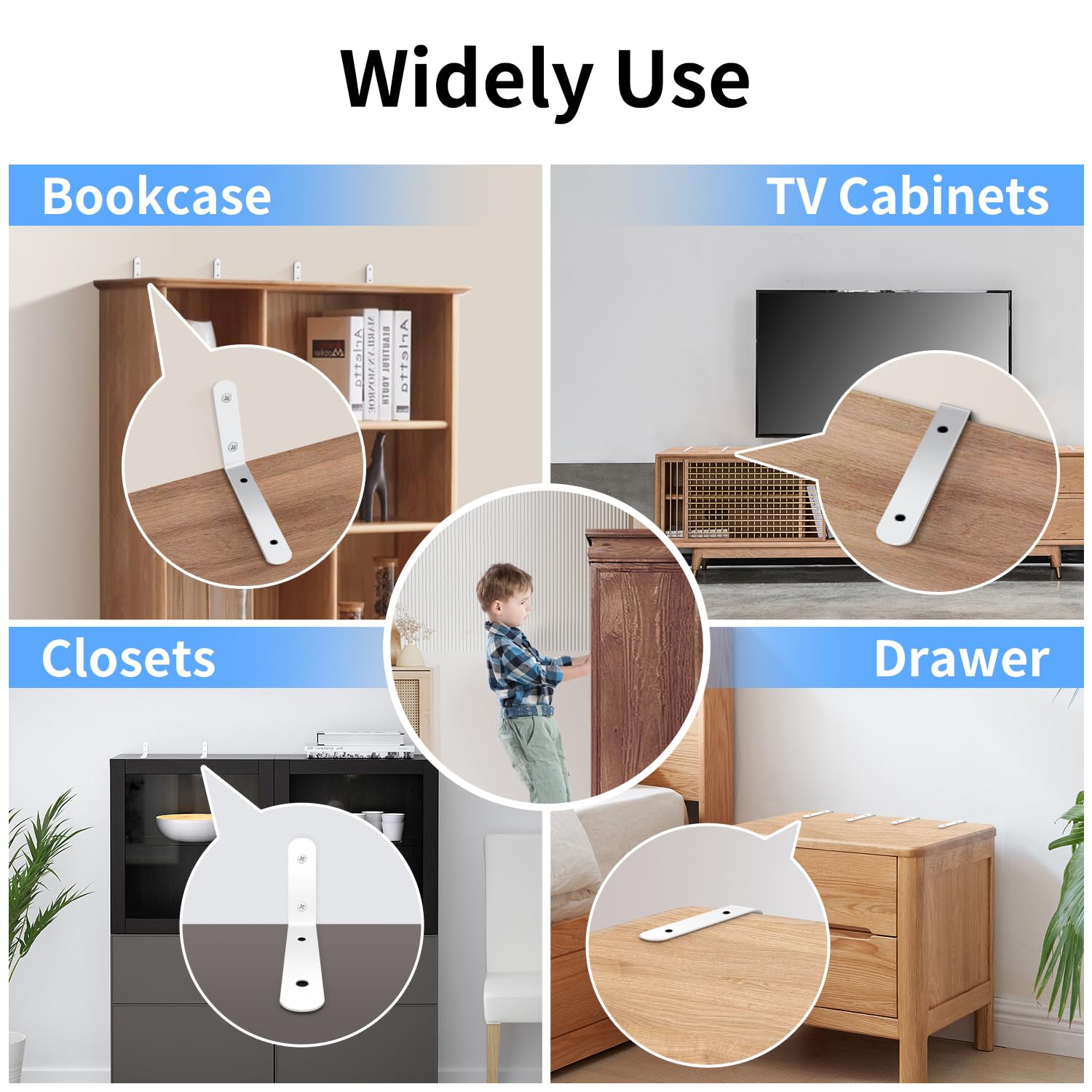 furniture anchors safety Wall straps