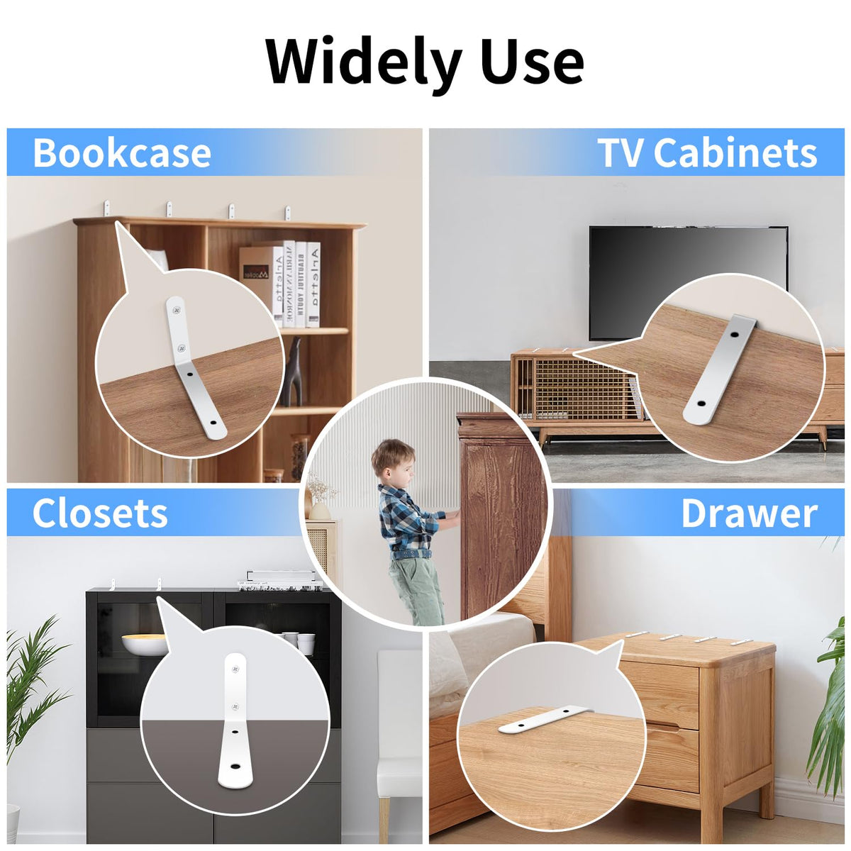 furniture anchors safety Wall straps