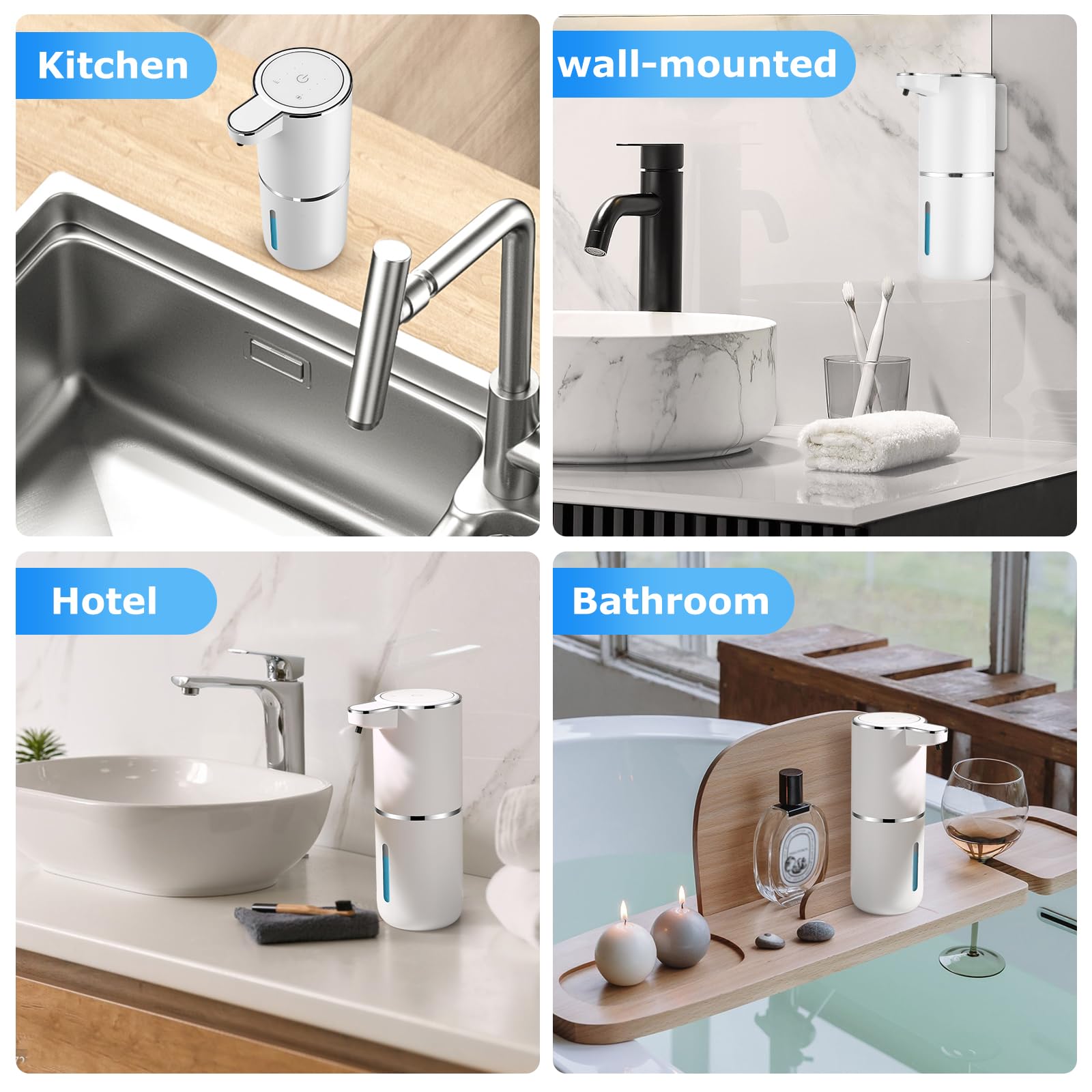 2 Pack Automatic Soap Dispenser (2 Count)