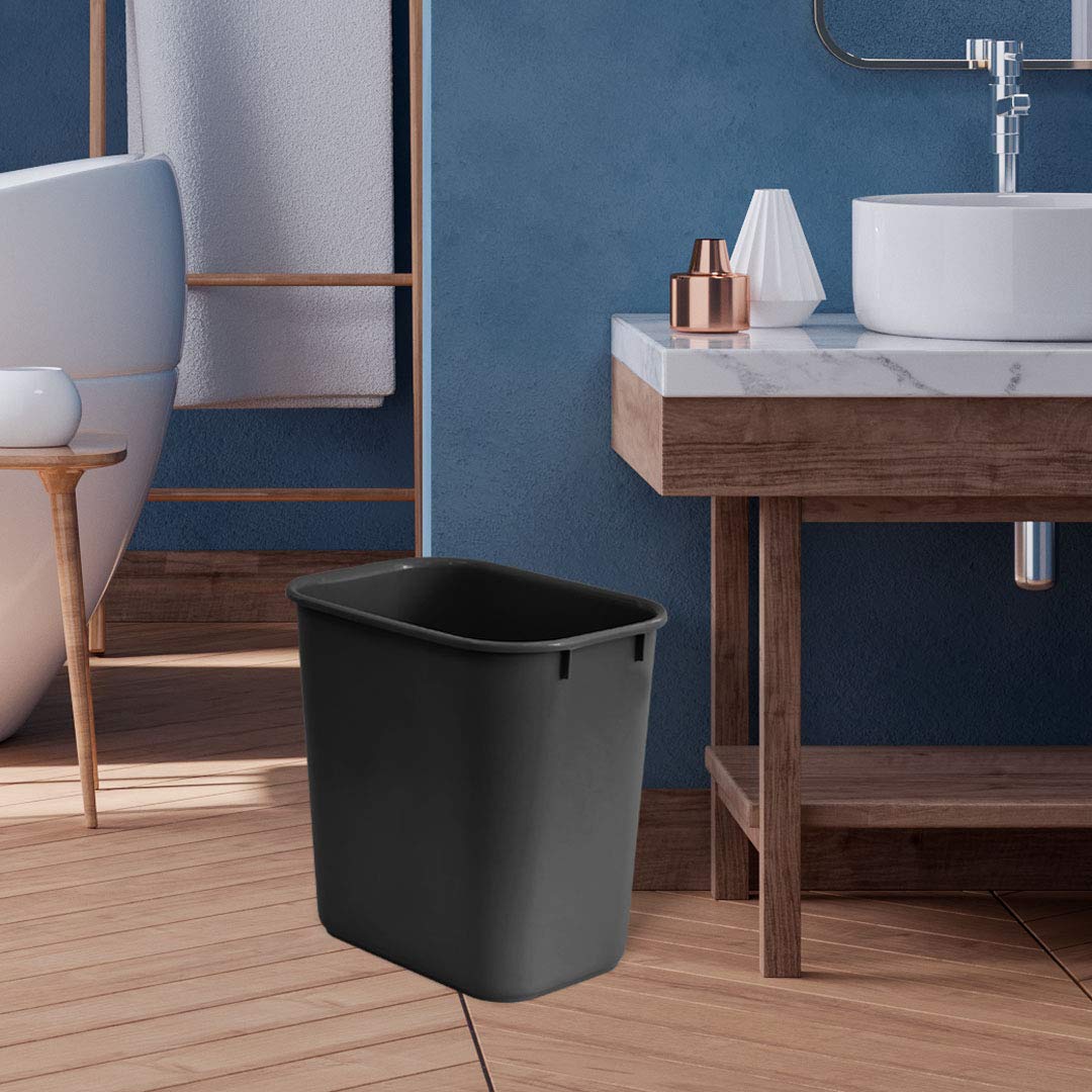 Wastebasket Deskside Bin (4 Count)