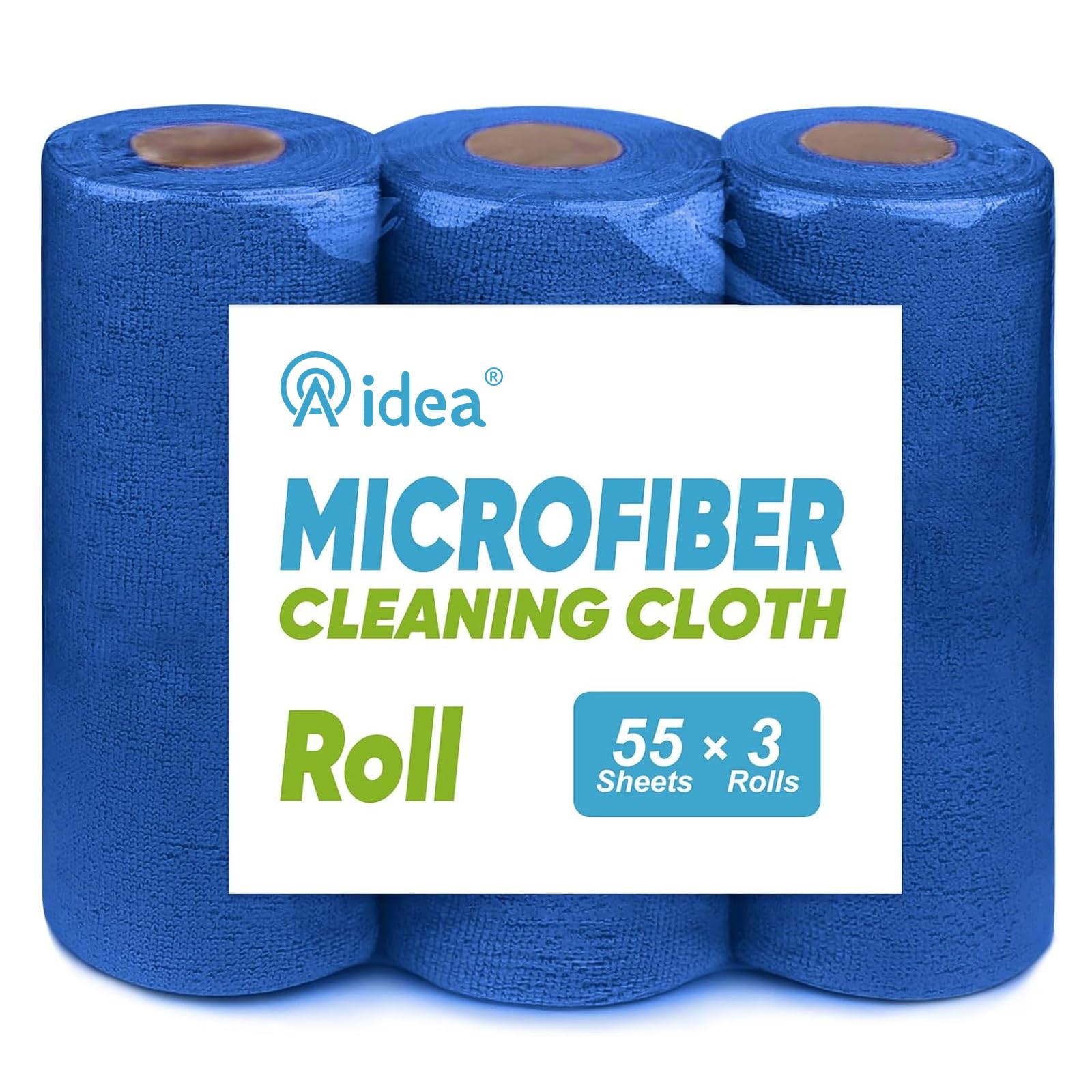 Microfiber Cleaning Cloth 165 Sheets 3 Roll (165 Count) - ModHome Supplies