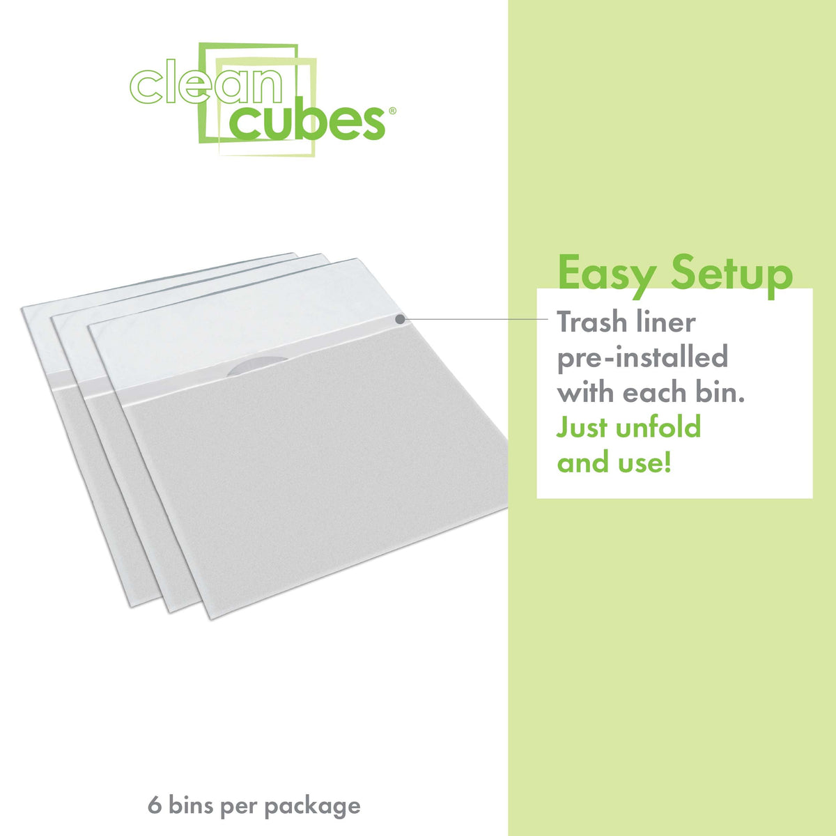 13 Gallon Disposable Pop (6 Count)