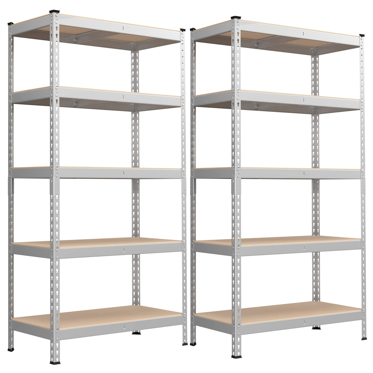 5 Tier Storage Shelves (2 Count)