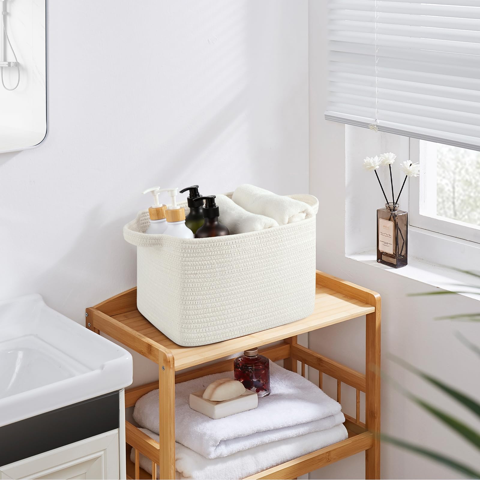 Storage Baskets for Organizing (3 Count)