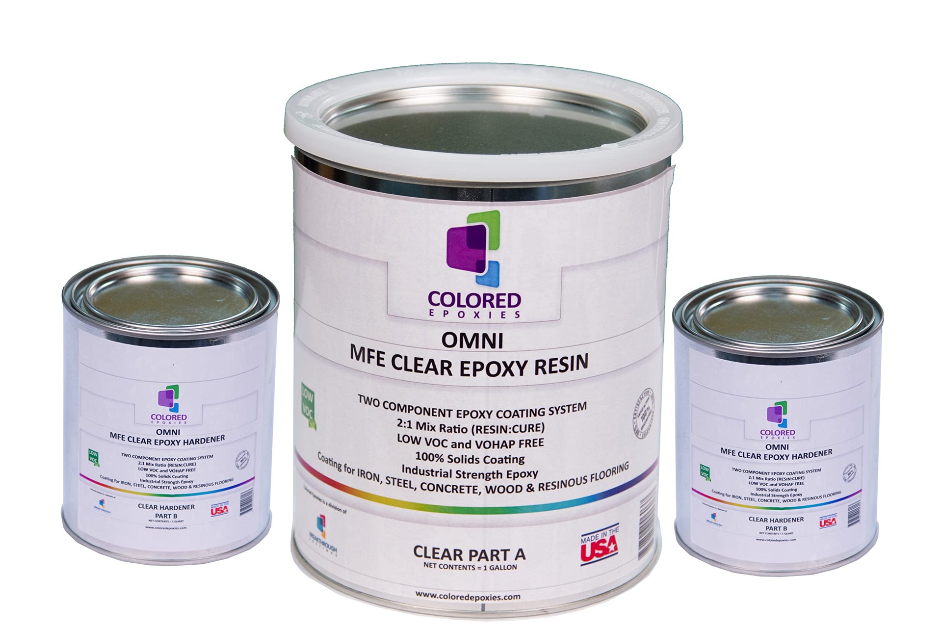 1038 Clear 1.5 Gallon Kit Resin and Hardener (128 Fl Oz)