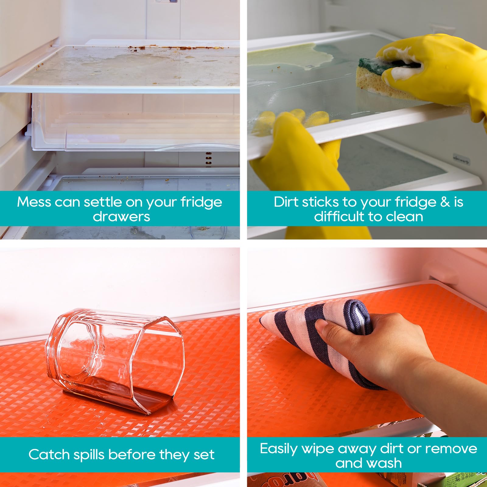 Shelf Liners for Kitchen Cabinets