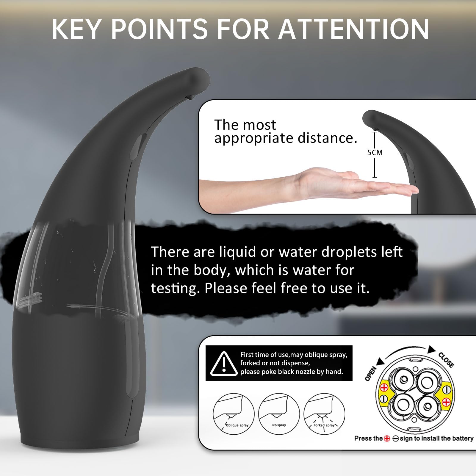 Automatic Liquid Soap Dispenser
