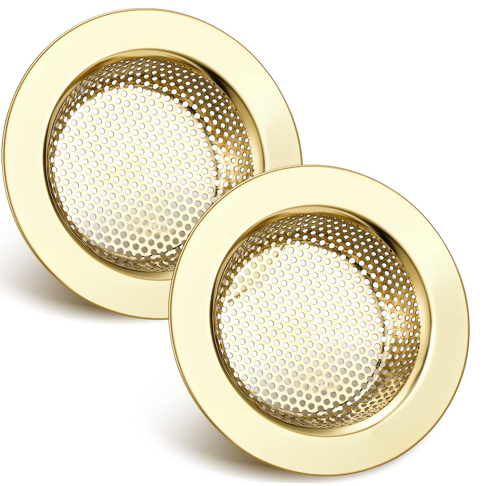 2 Pcs Kitchen Sink Drain Strainer 4.4 Inch (2 Count)