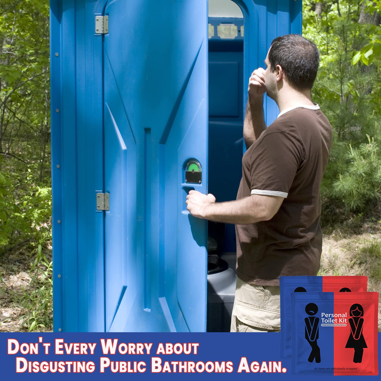 Personal Toilet Kit To Go (10 Count)