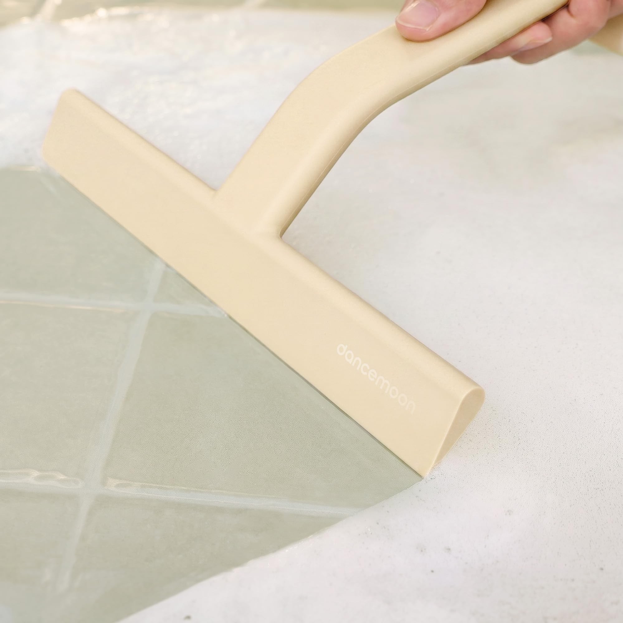 JustHang Shower Squeegee with Built