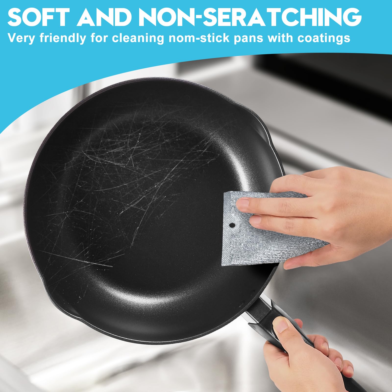 Steel Wool Scrubber (10 Count)